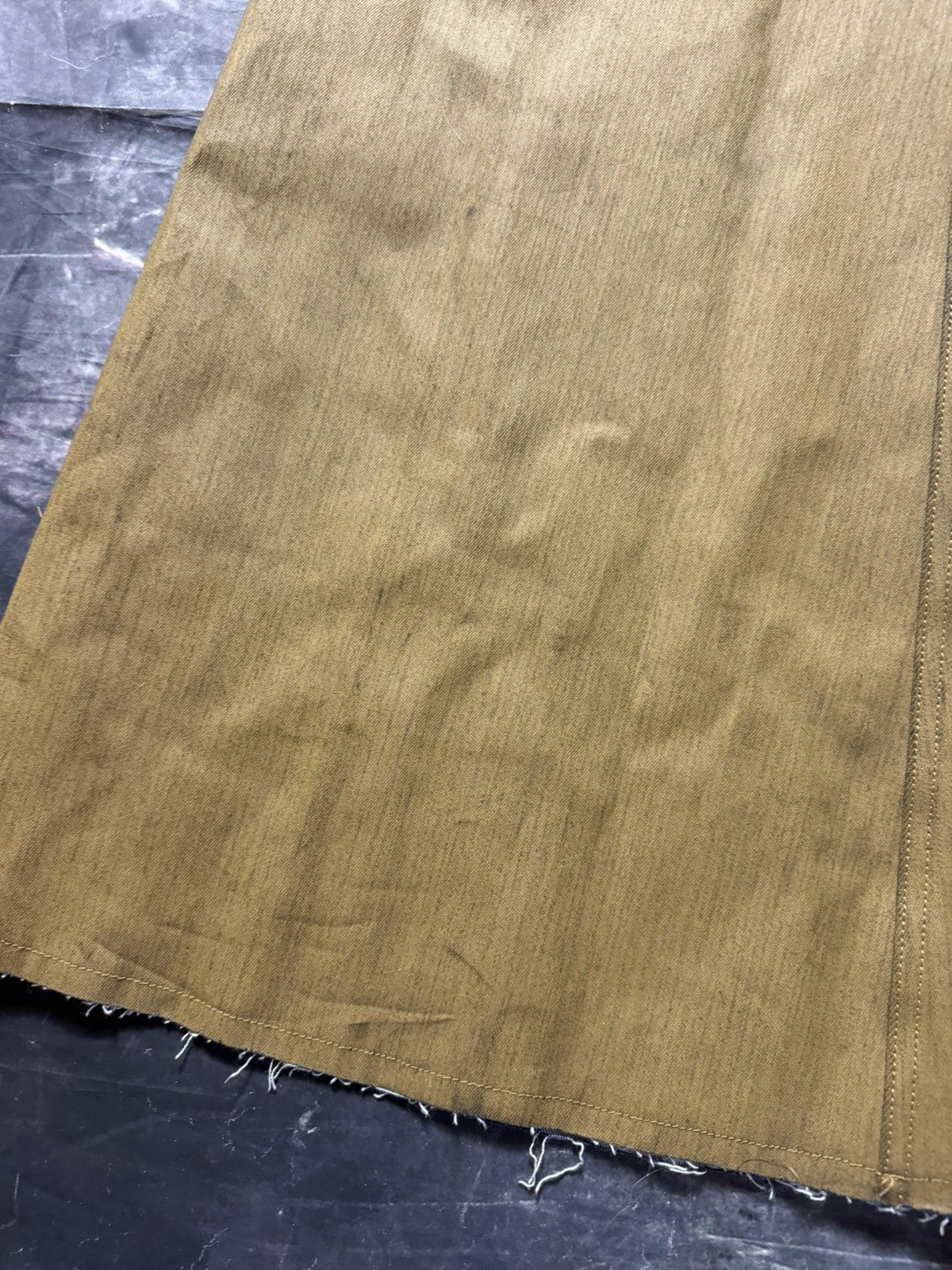 Rick Owens Rick Owens FW24 Porterville Bolan Cut Jeans in Honey Size US 31 - 7 Thumbnail
