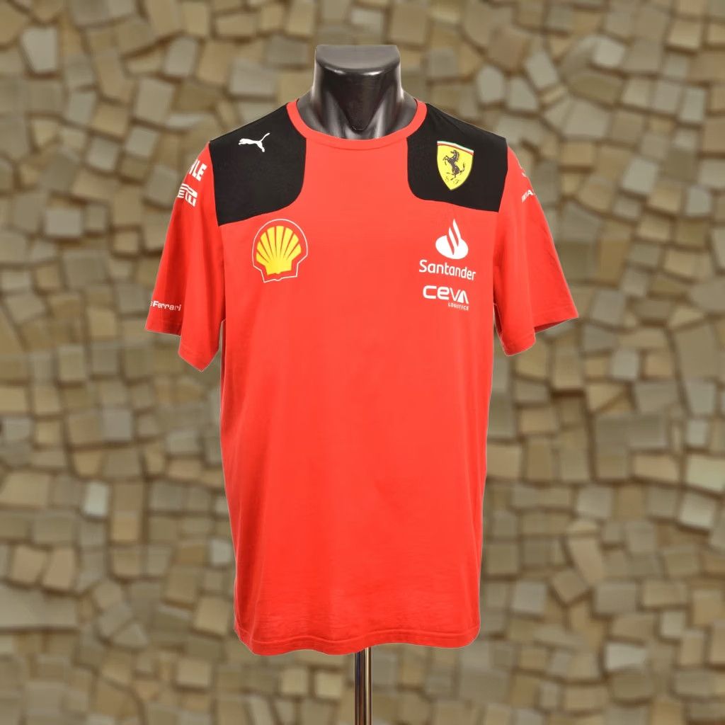 Puma PUMA Scuderia Ferrari F1 Racing T-Shirt M Red Mens Size US M / EU 48-50 / 2 - 1 Thumbnail