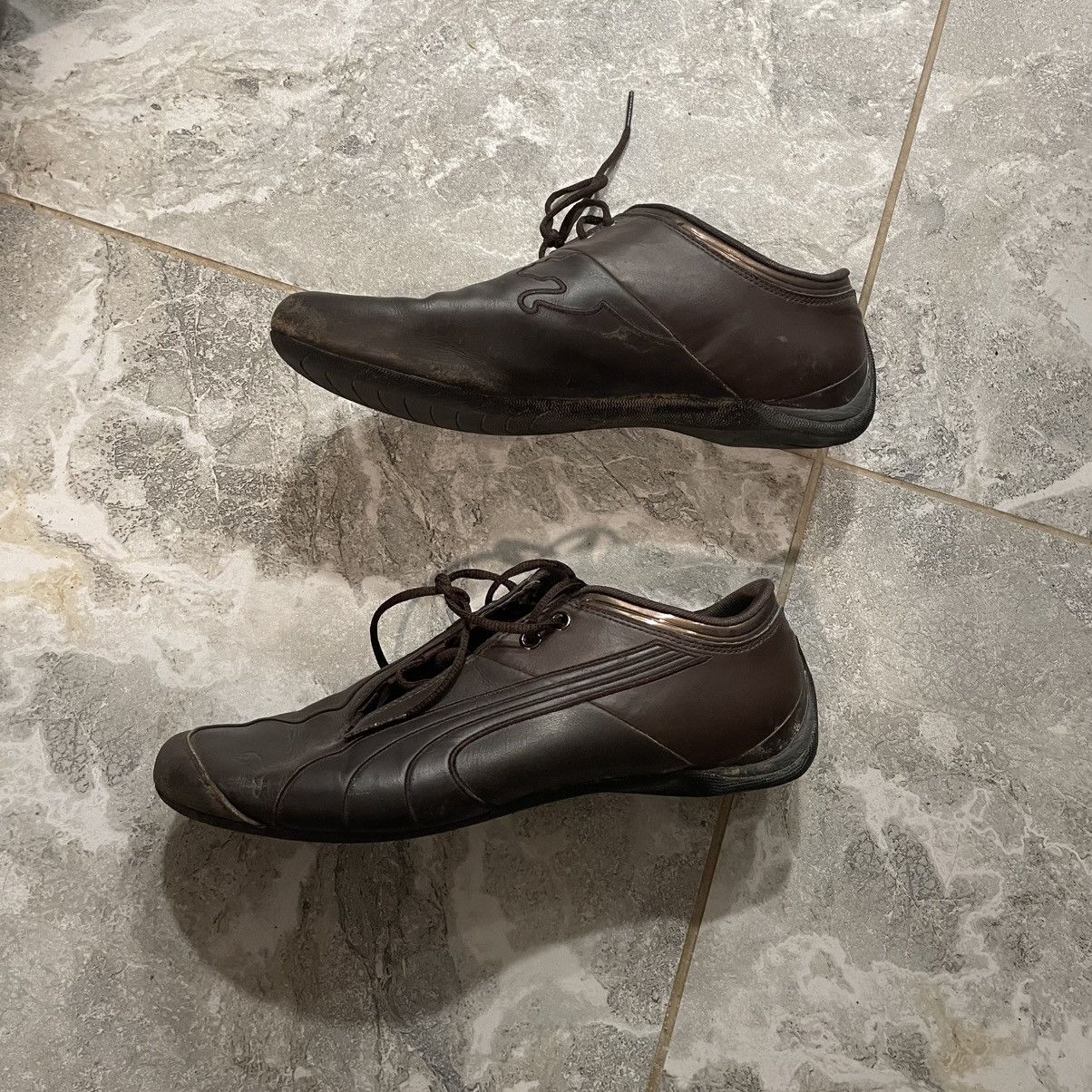Japanese Brand Puma speedcat hype brown boots shoes sneakers retro old Size US 10 / EU 43 - 1 Thumbnail