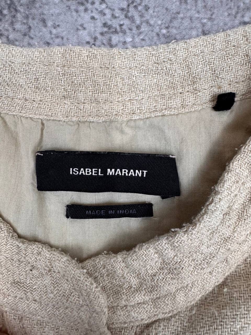 Isabel Marant Isabel Marant Women's Tacaia Jumpsuit Beige Size S Size 25" / US 0 / IT 36 - 3 Thumbnail