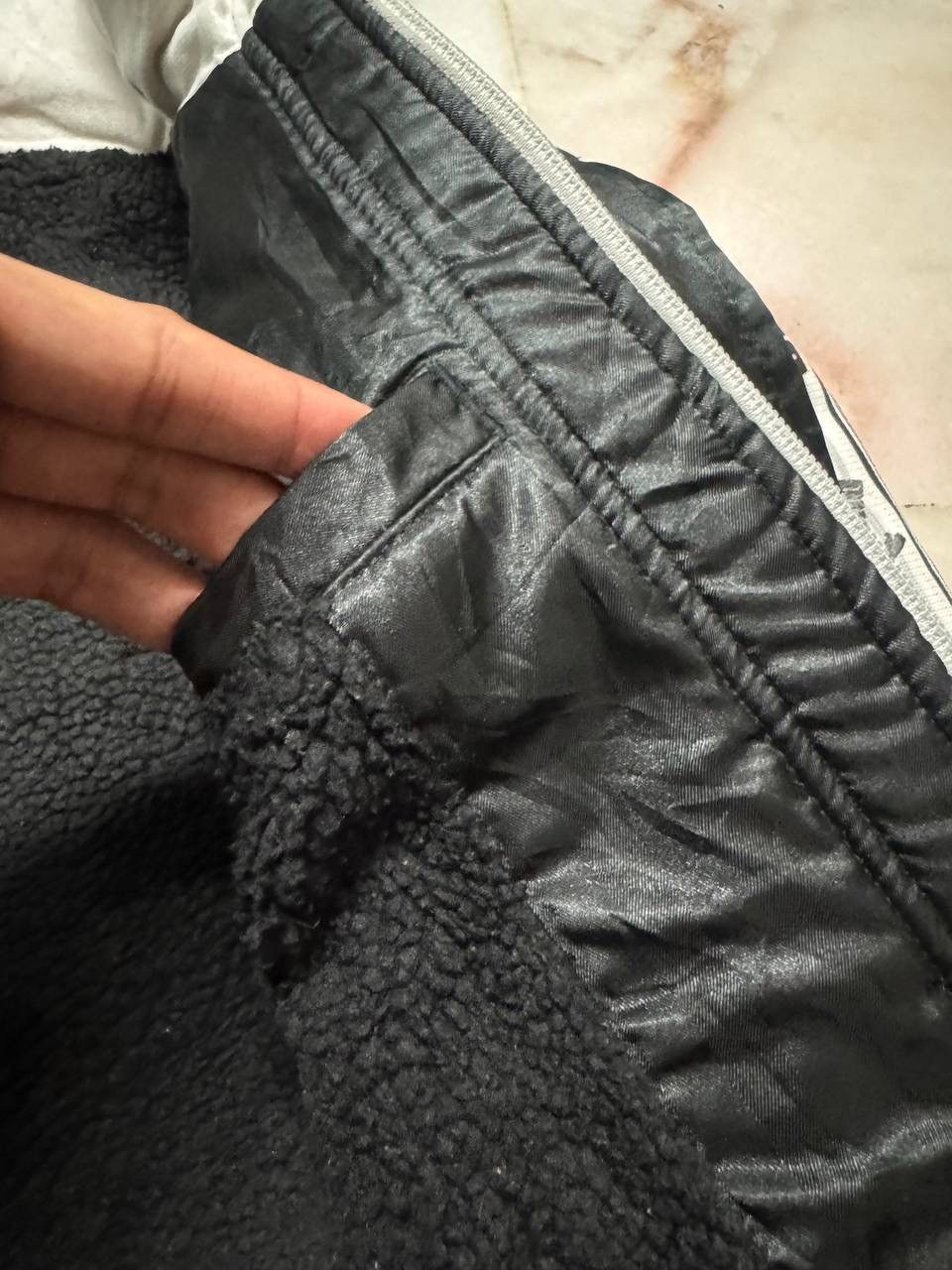 VINTAGE Y2K PUMA WINTER JACKET SIDETAPE BLACK