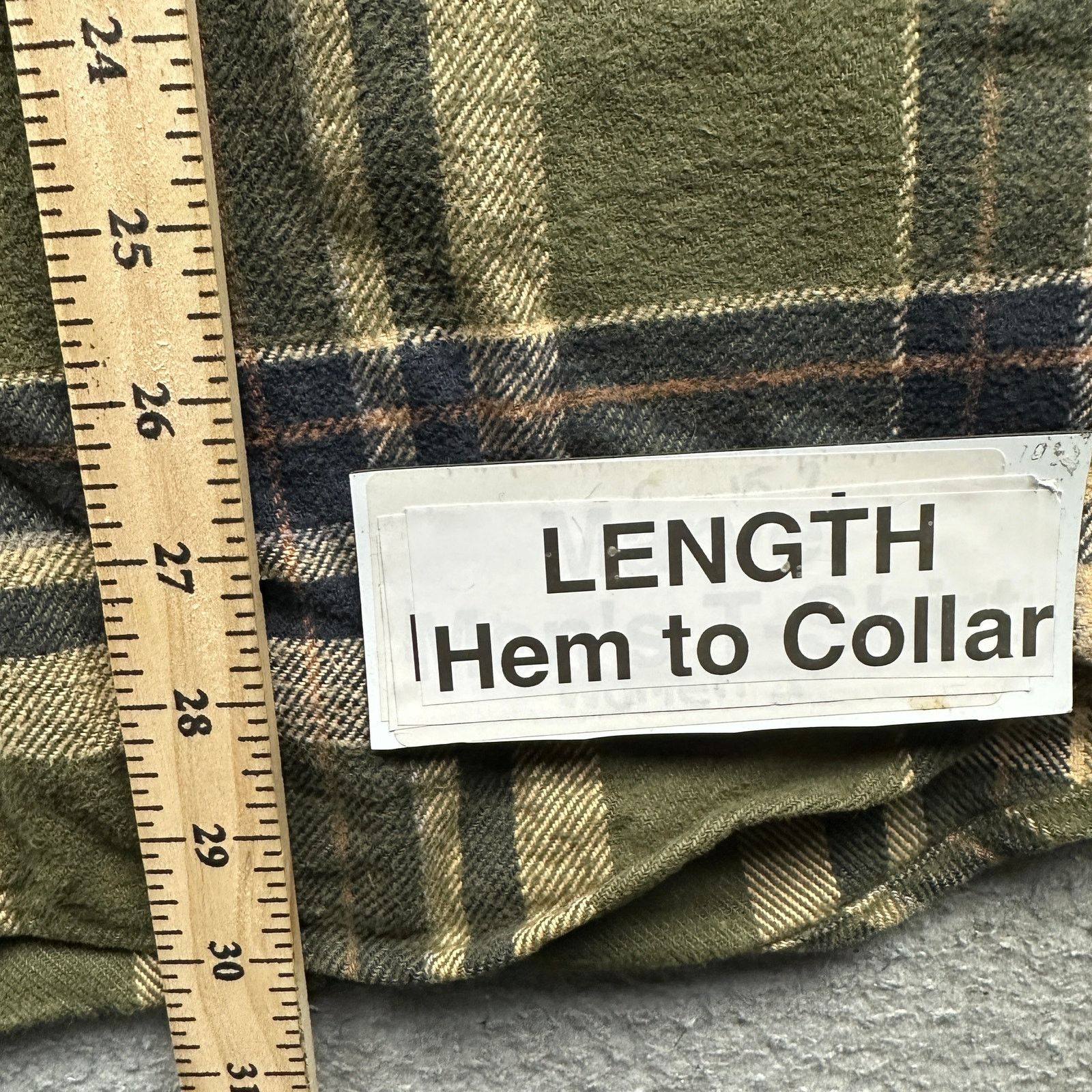 Field & Stream Field & Stream Flannel Button Up Shirt Men Large Plaid Green Size US L / EU 52-54 / 3 - 5 Thumbnail