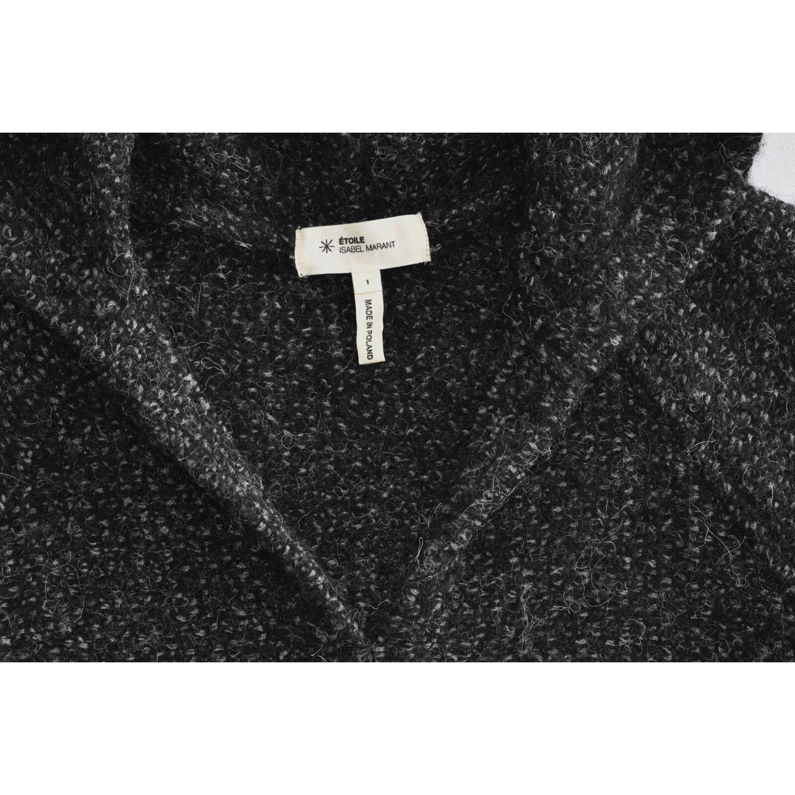 Isabel Marant ISABEL MARANT Etoile Wool Short Sleeve Hoodie Sweater Size 1 Size M / US 6-8 / IT 42-44 - 5 Thumbnail