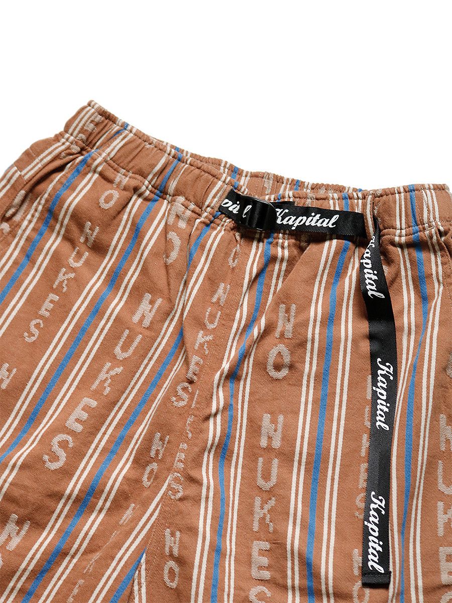 Kapital Kapital HOPE stripe NO NUKES shorts size 3 Size US 34 / EU 50 - 3 Thumbnail