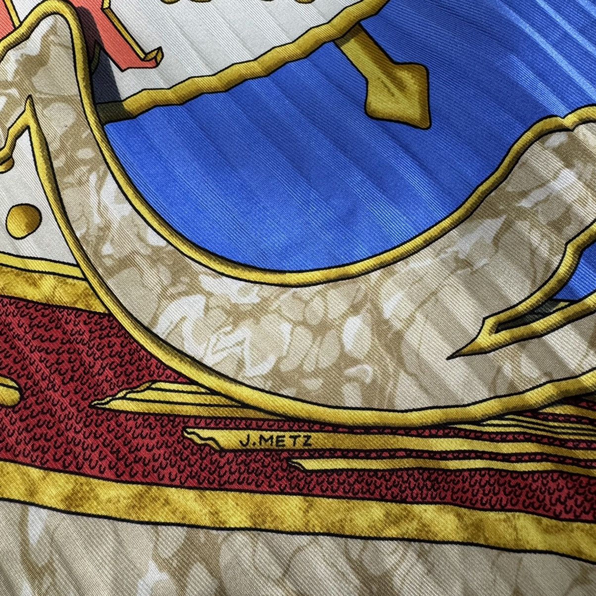 Hermes 🔥HERMES CAPE DIEM BY JOACHIM METZ SCARF Size ONE SIZE - 7 Thumbnail