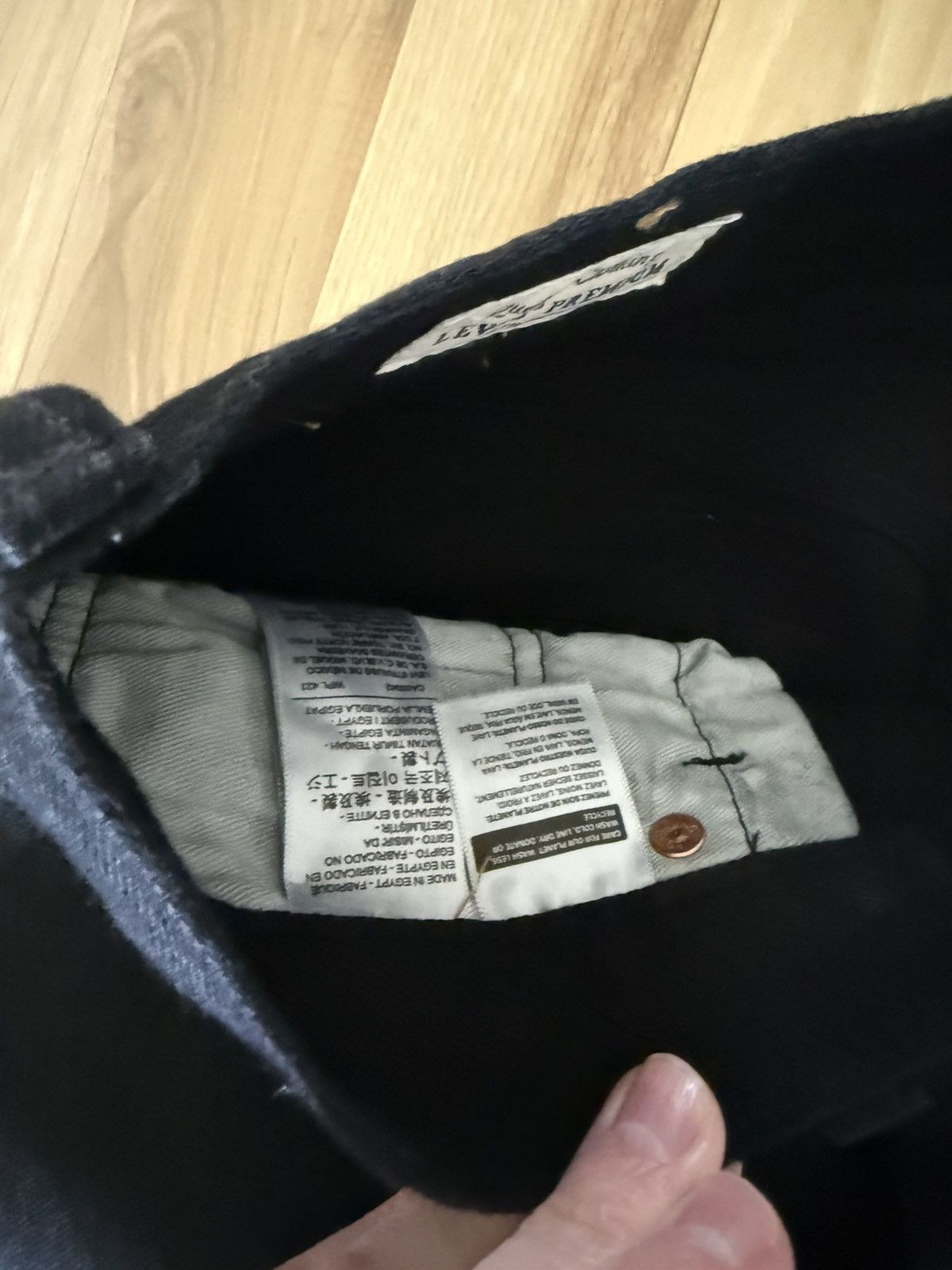 Levi's Levis 501 black jeans Size US 32 / EU 48 - 5 Thumbnail