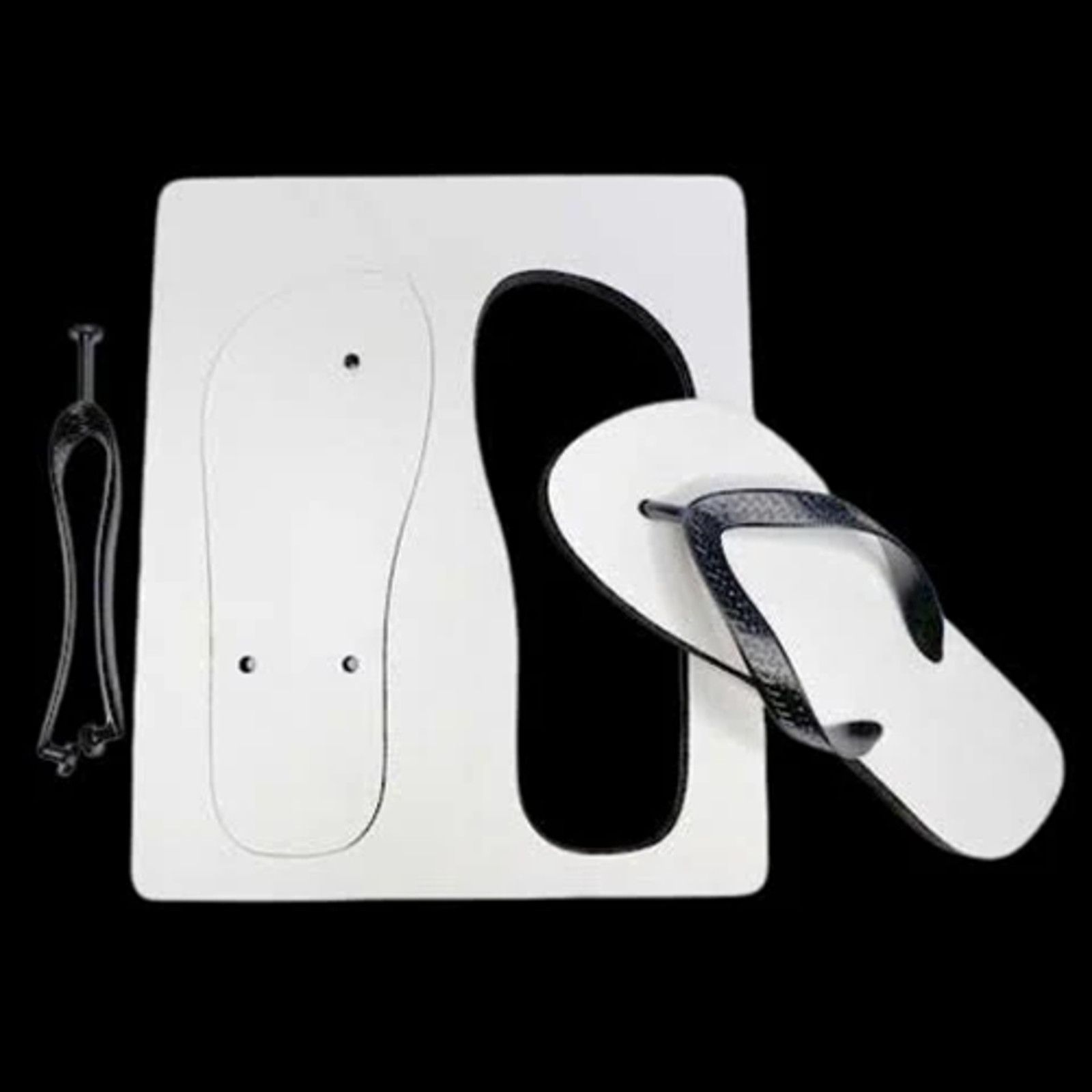 Other Self Assemble and Decorate Size 1 (7.5") Flip Flops Size US 4 / IT 34 - 1 Preview