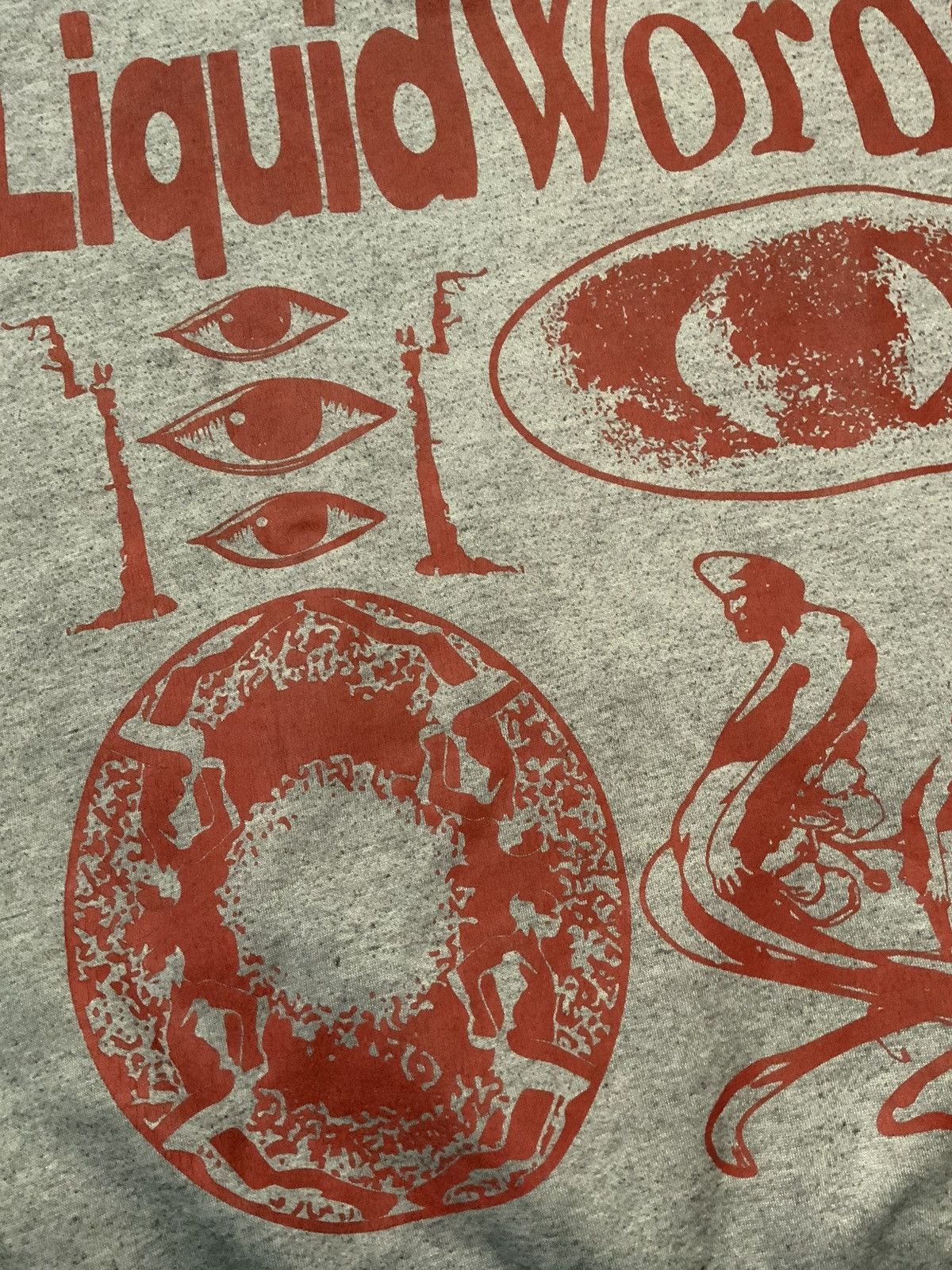 Other Mind Liquid “Liquid Words” Graphic Print Pullover Hoodie Size US M / EU 48-50 / 2 - 11 Thumbnail