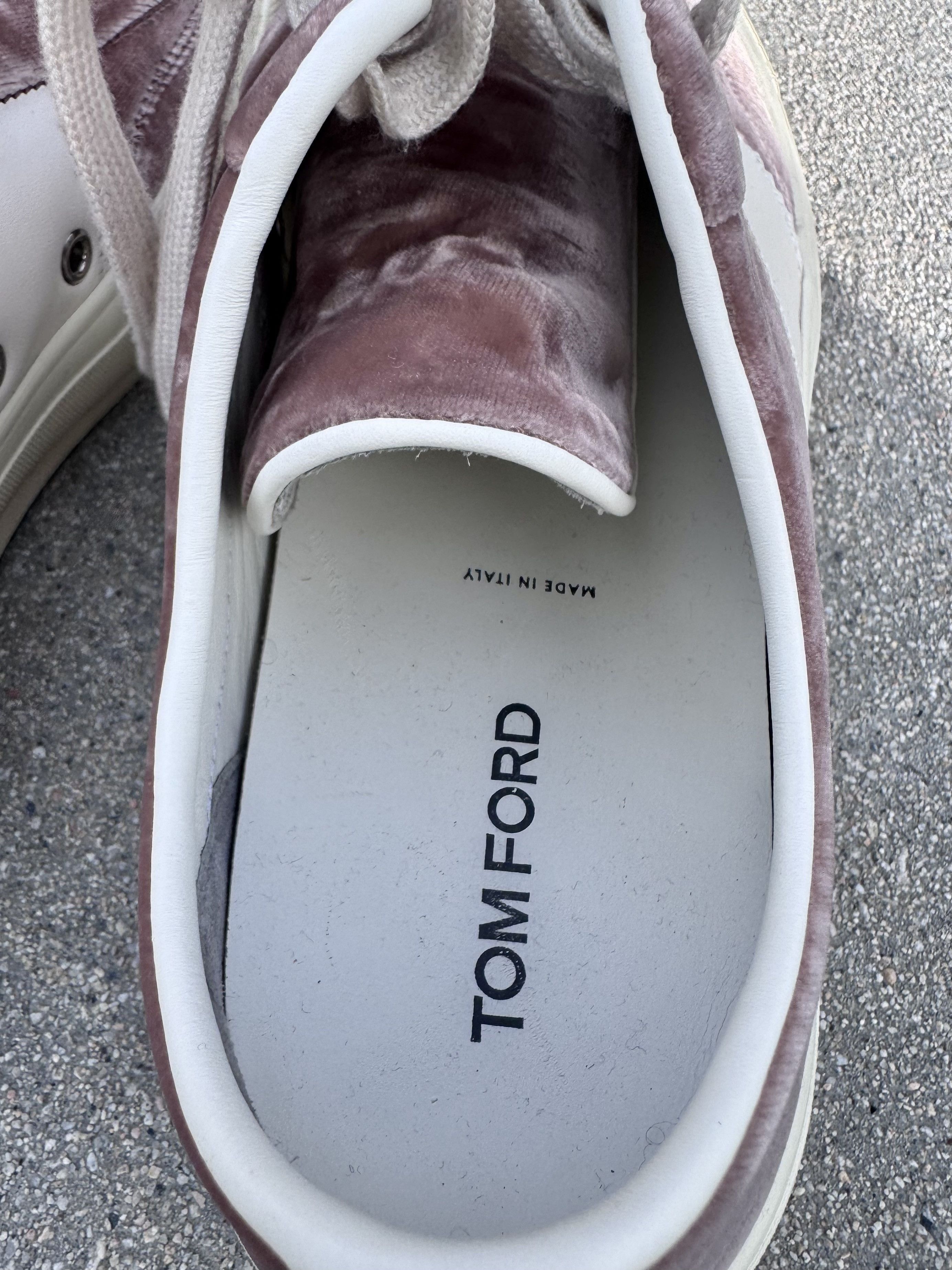 Tom Ford Tom Ford Velvet Sneakers Size US 11 / EU 44 - 7 Thumbnail