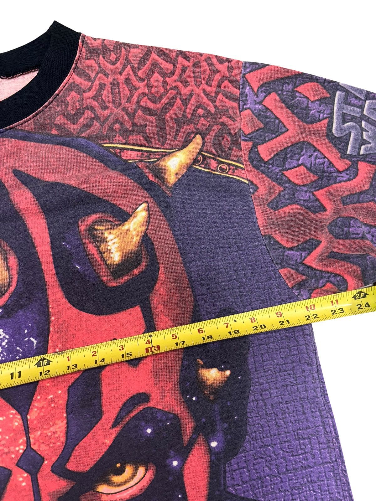 Star Wars Vintage Star Wars Episode 1 Darth Maul All Over Print TShirt Size US XL / EU 56 / 4 - 9 Thumbnail
