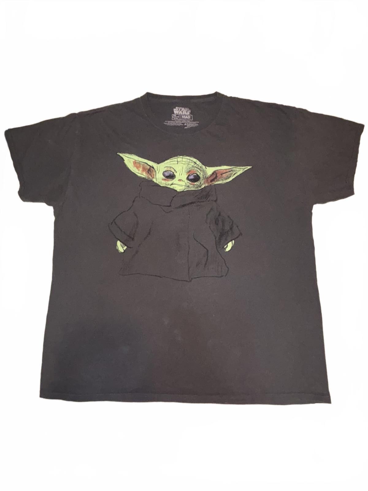 Star Wars Vintage Star Wars The Mandalorian Grogu Graphic T-Shirt Size US XL / EU 56 / 4 - 1 Thumbnail