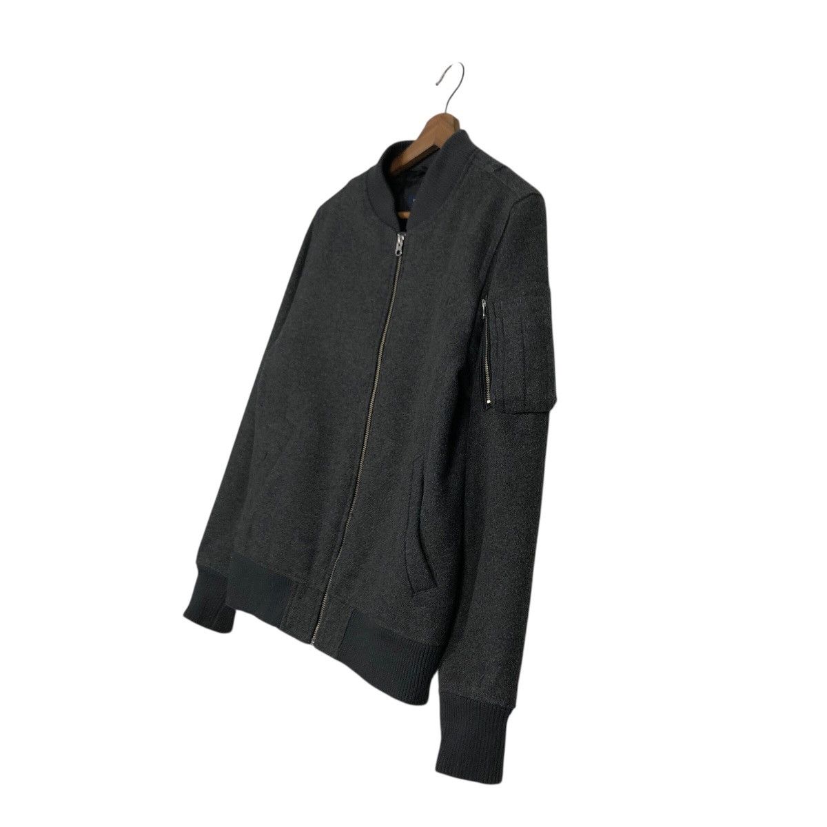 Japanese Brand 📌Vintage Wool Bomber Jacket Urban Research Issey Miyake Size US M / EU 48-50 / 2 - 3 Thumbnail