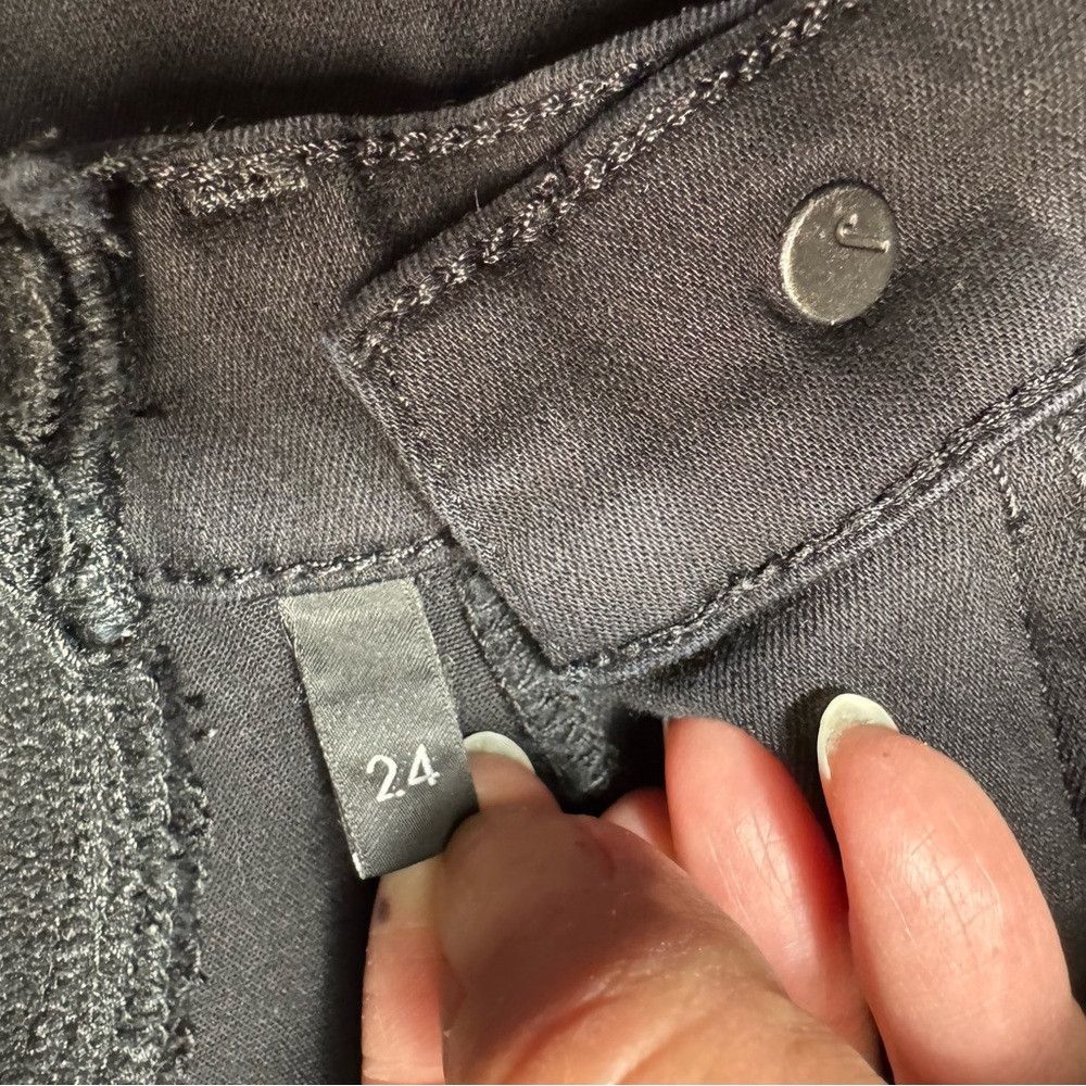 J Brand J Brand Mama J Maternity Black Jeans in Hewson Size 24 Size 24" / US 00 / IT 34 - 6 Thumbnail