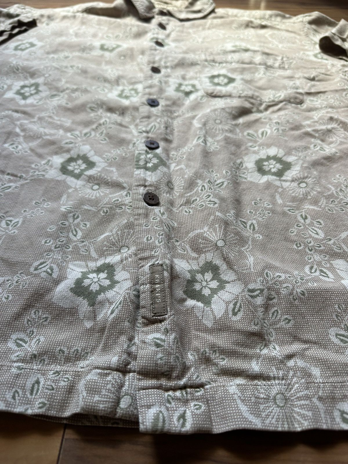 Arrow Khakis floral Short Sleeve Button Size US L / EU 52-54 / 3 - 3 Thumbnail