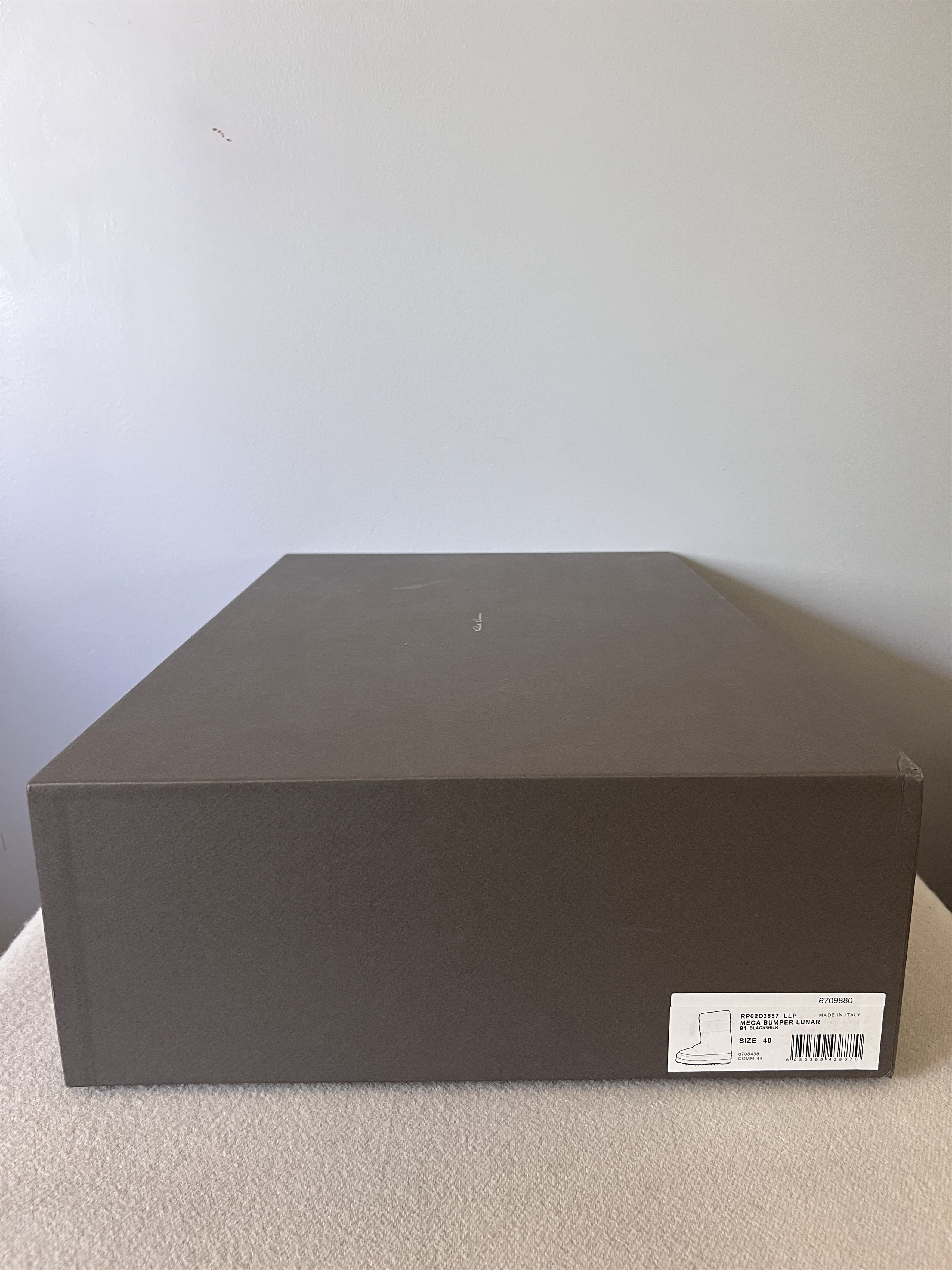Rick Owens Rick Owens Mega Bumper Lunar Boots in Black Leather Size US 7 / EU 40 - 9 Thumbnail