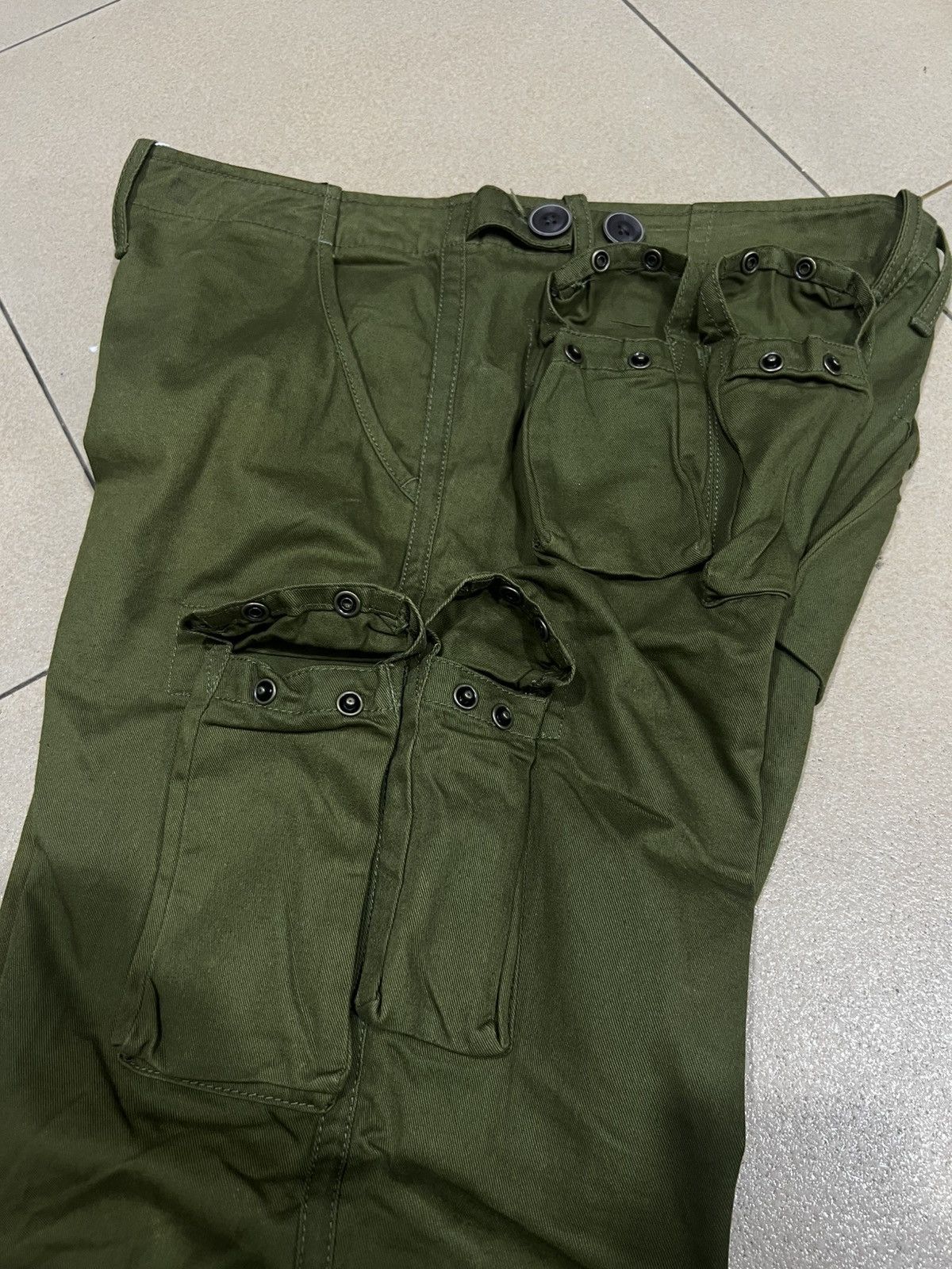 Japanese Brand GGD Cargo Pants Size US 34 / EU 50 - 9 Thumbnail