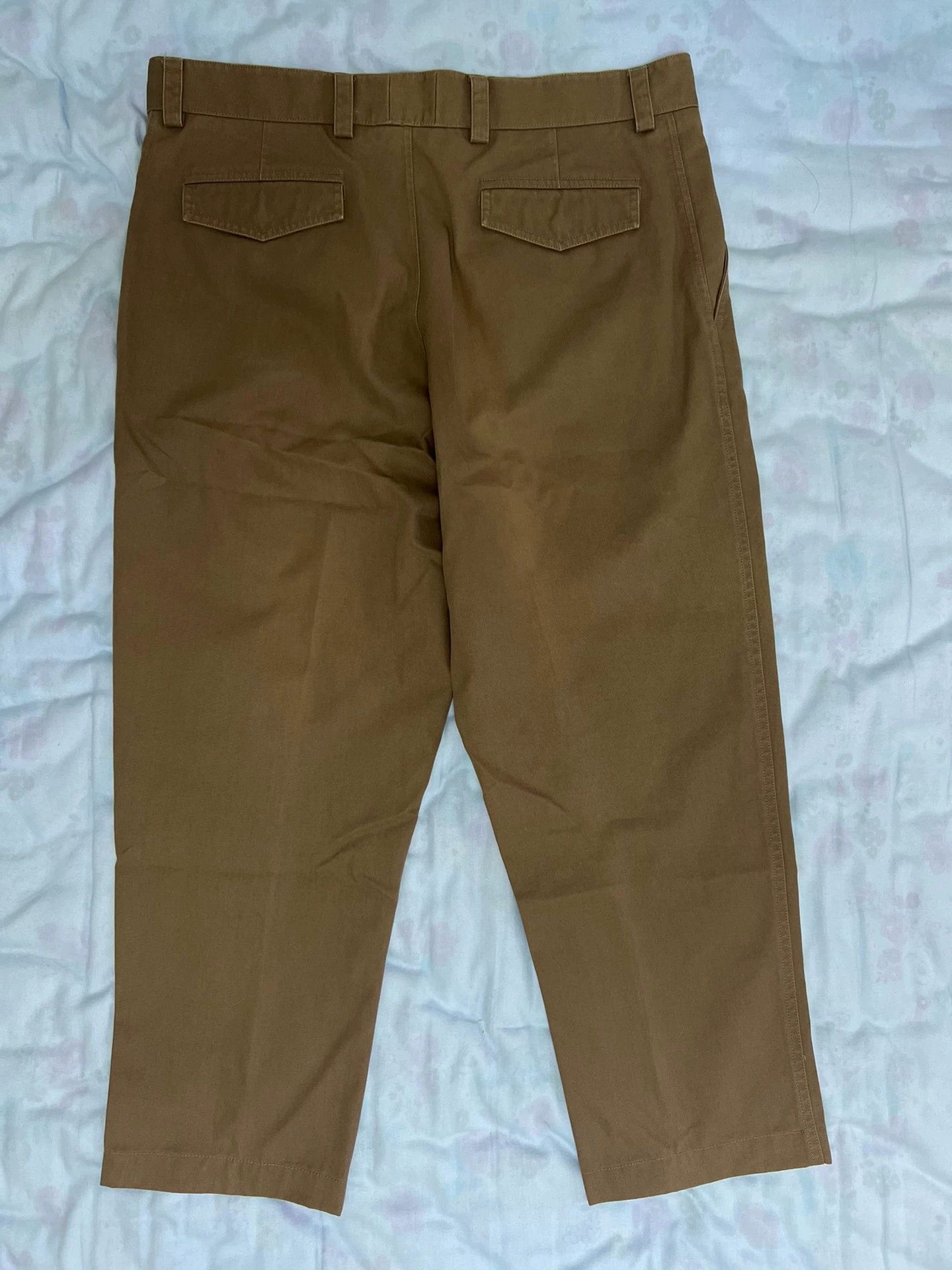 Dior Dior Basic Khaki Cotton Pants Men's 50 Size US 34 / EU 50 - 3 Thumbnail