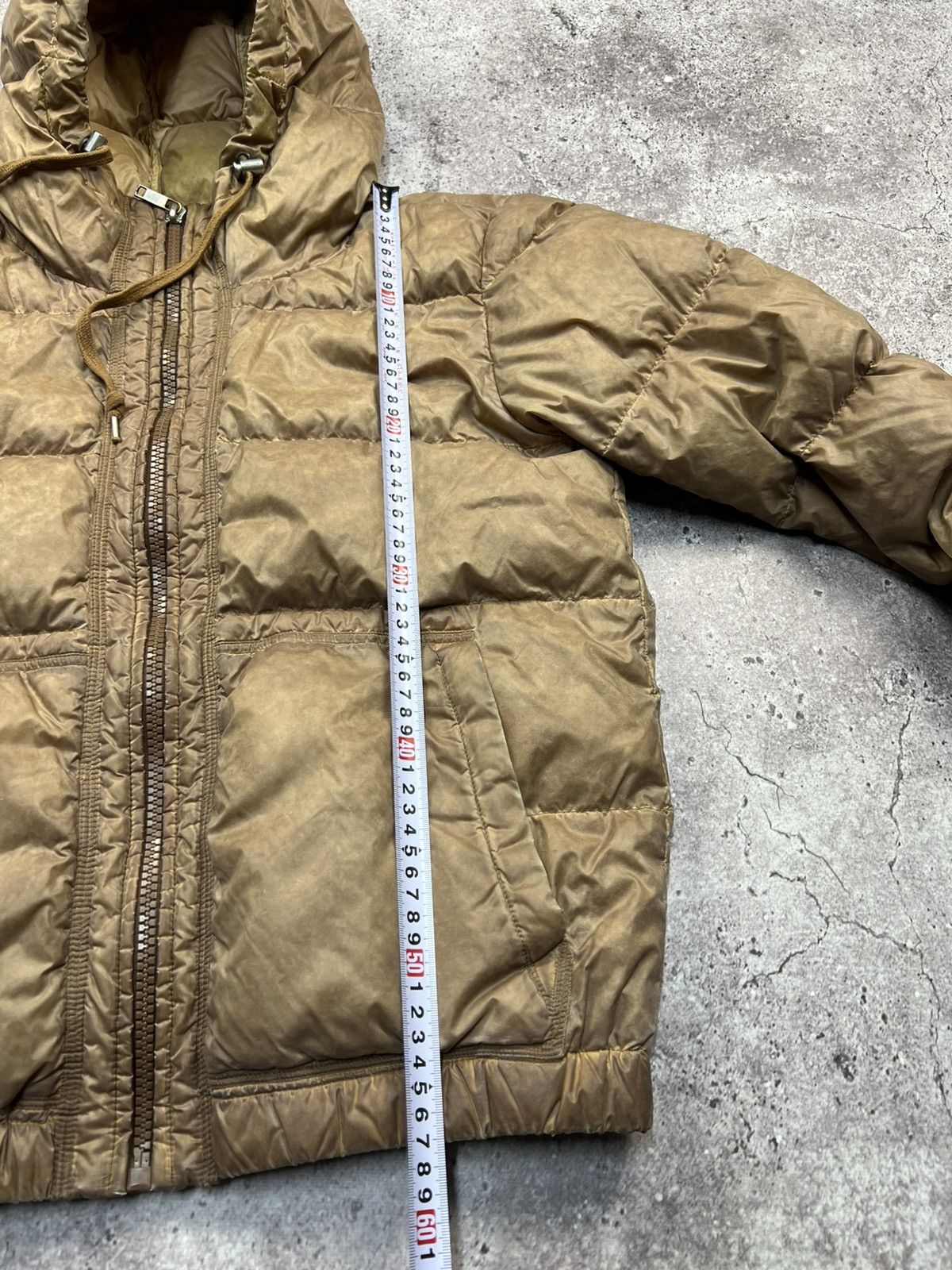 Diesel Vintage Y2K Diesel Puffer Jacket Down Filled Jacket Kaki Size US S / EU 44-46 / 1 - 9 Thumbnail