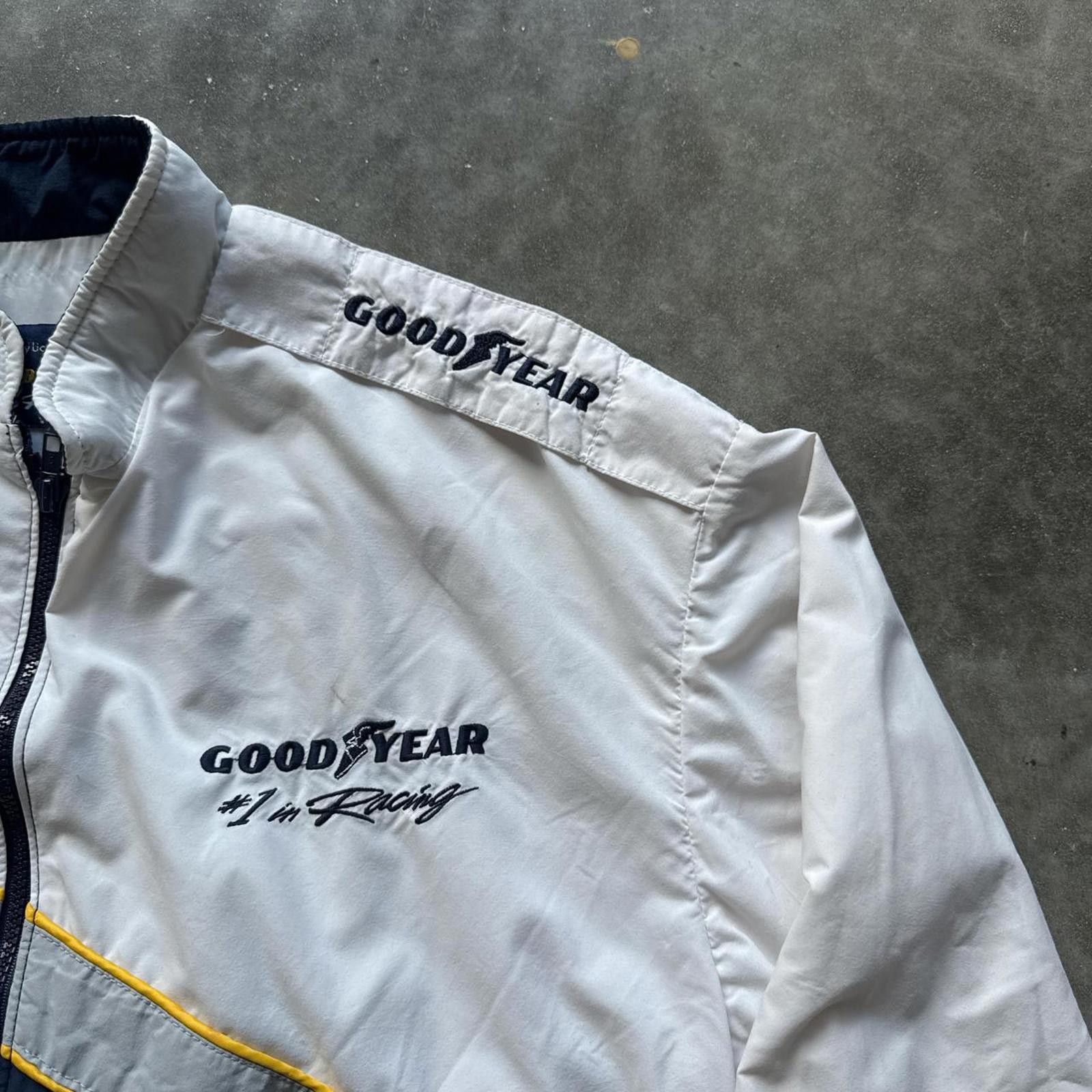 Other Good Year 90’s Two Tone Full Zip Up Windbreaker Jacket Size US L / EU 52-54 / 3 - 5 Thumbnail