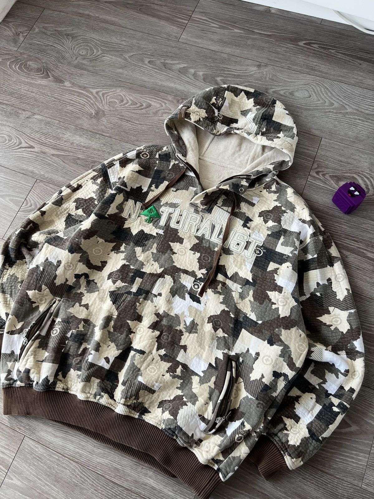 LRG LRG Avant Garde Naturalist Oversize Camo Military Hoodie Size US XL / EU 56 / 4 - 8 Thumbnail
