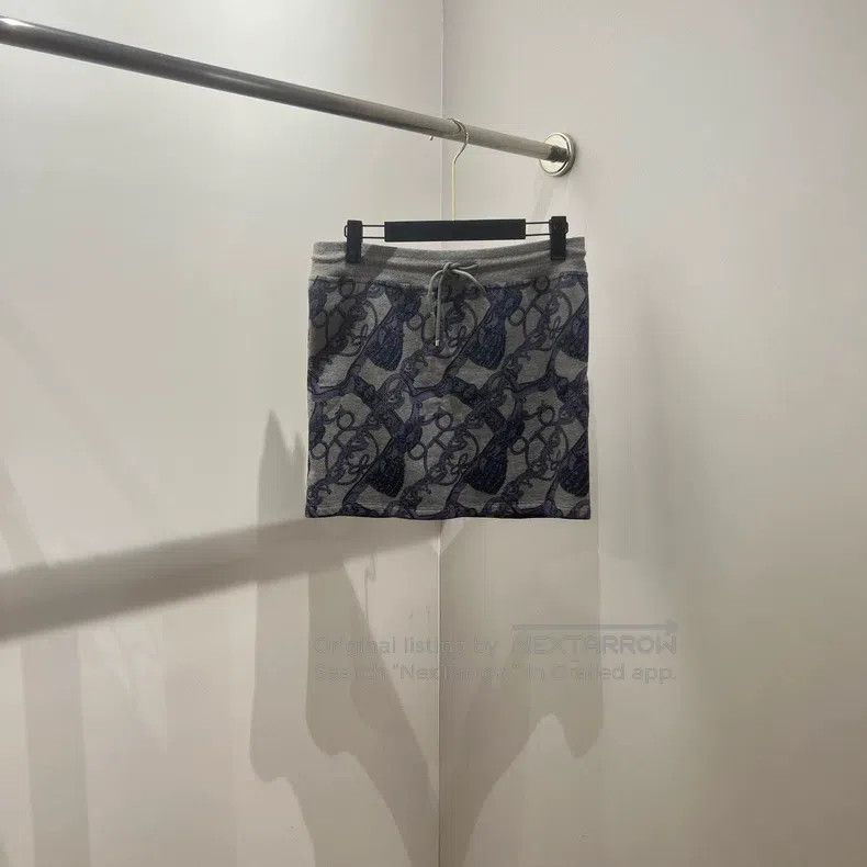 Hermes Hermes Pattern All-over Printed High Waist Straight Leg Ca Size 25" / US 0 / IT 36 - 1 Thumbnail