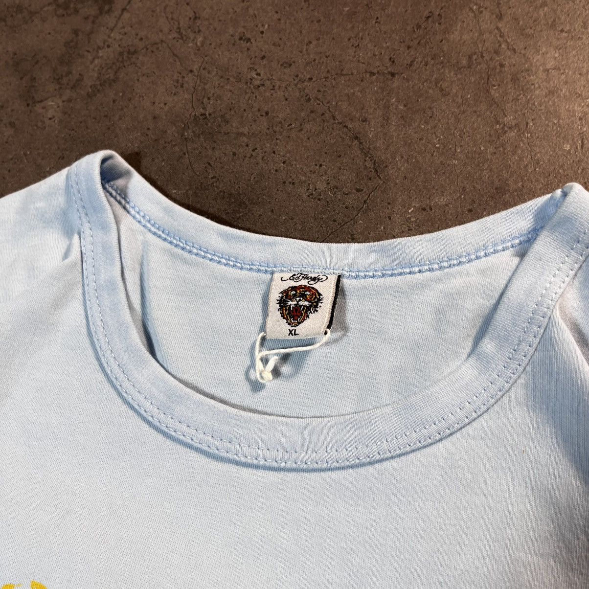 Ed Hardy Vintage Y2K Ed Hardy Skull Drip Big Logo Tshirt Tee Size US M / EU 48-50 / 2 - 6 Thumbnail