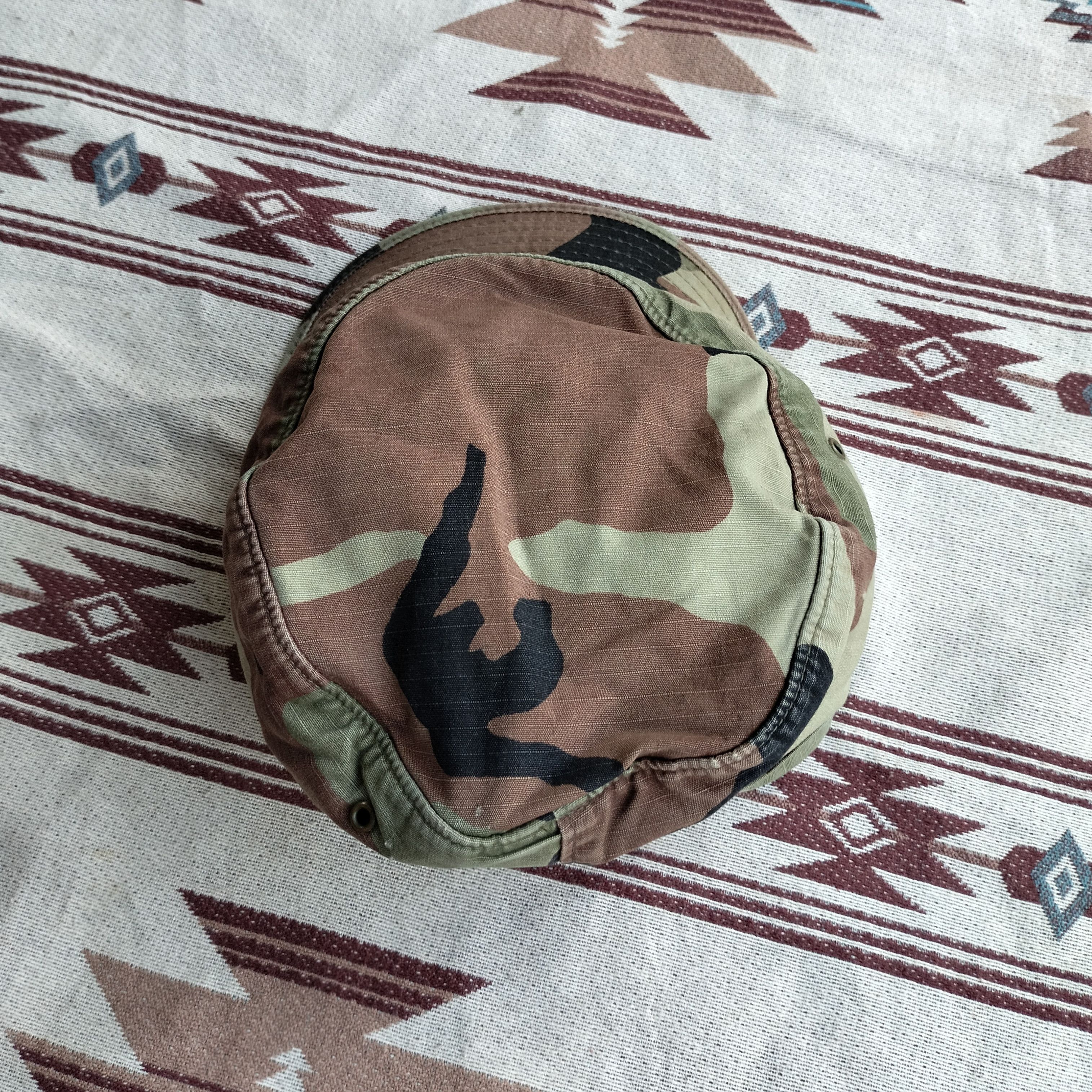 Buzz Rickson's Camo military cap hot weather cadet hat Size ONE SIZE - 4 Thumbnail
