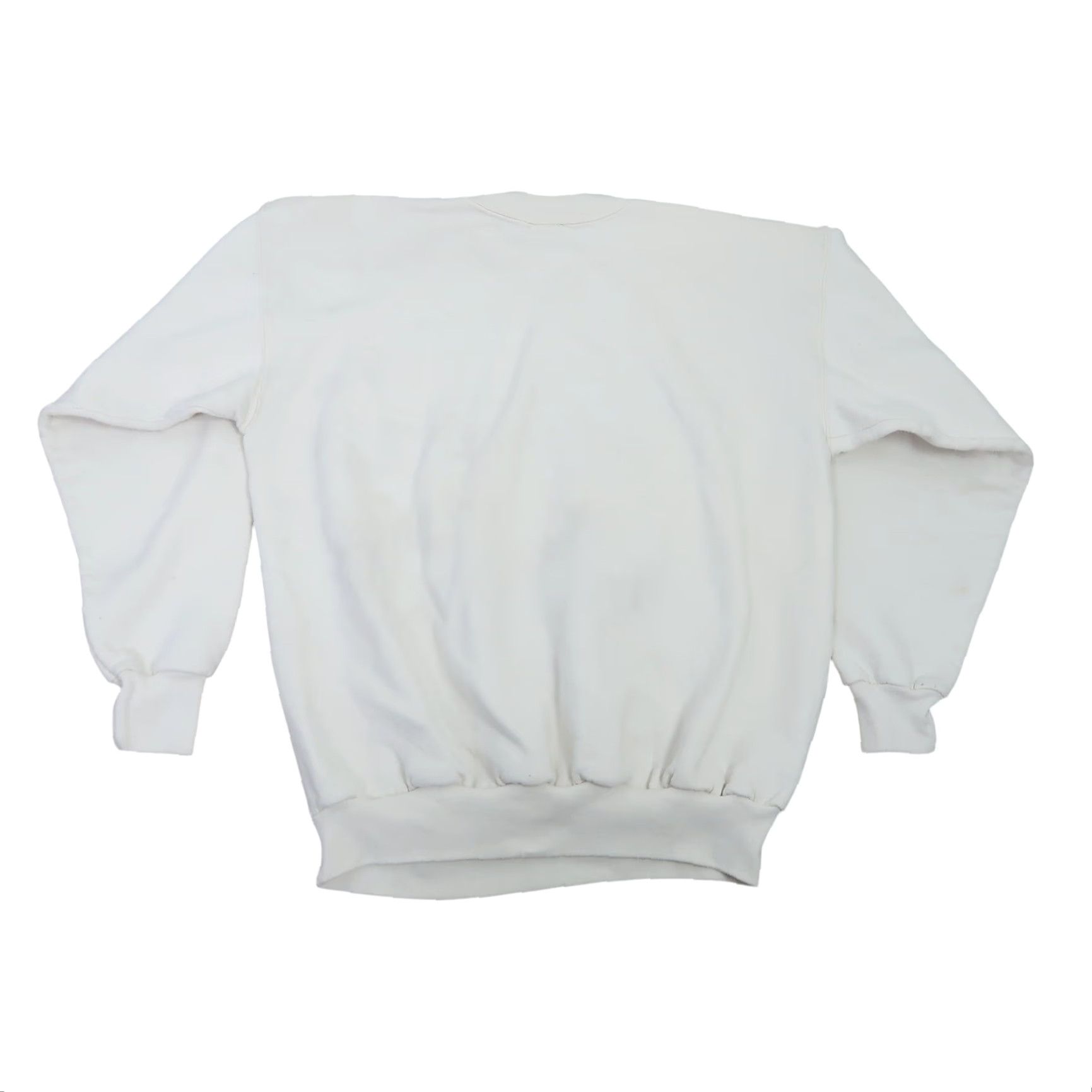 Hanes VINTAGE Hanes Sweatshirt Cream Oregon Holiday House Graphic M Womens Crew Neck Pullover Cotton Polyester 90s Christmas Casual Size M / US 6-8 / IT 42-44 - 4 Thumbnail
