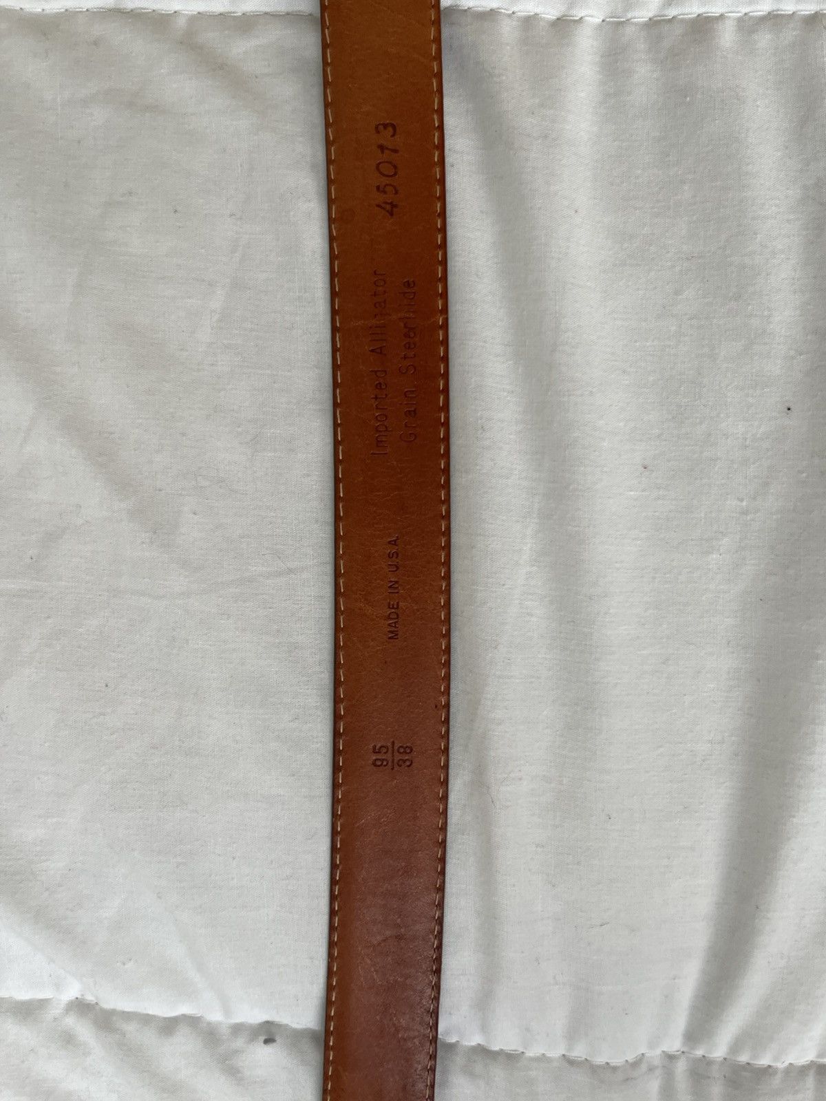 Other Vintage Aligator Belt Size ONE SIZE - 2 Thumbnail