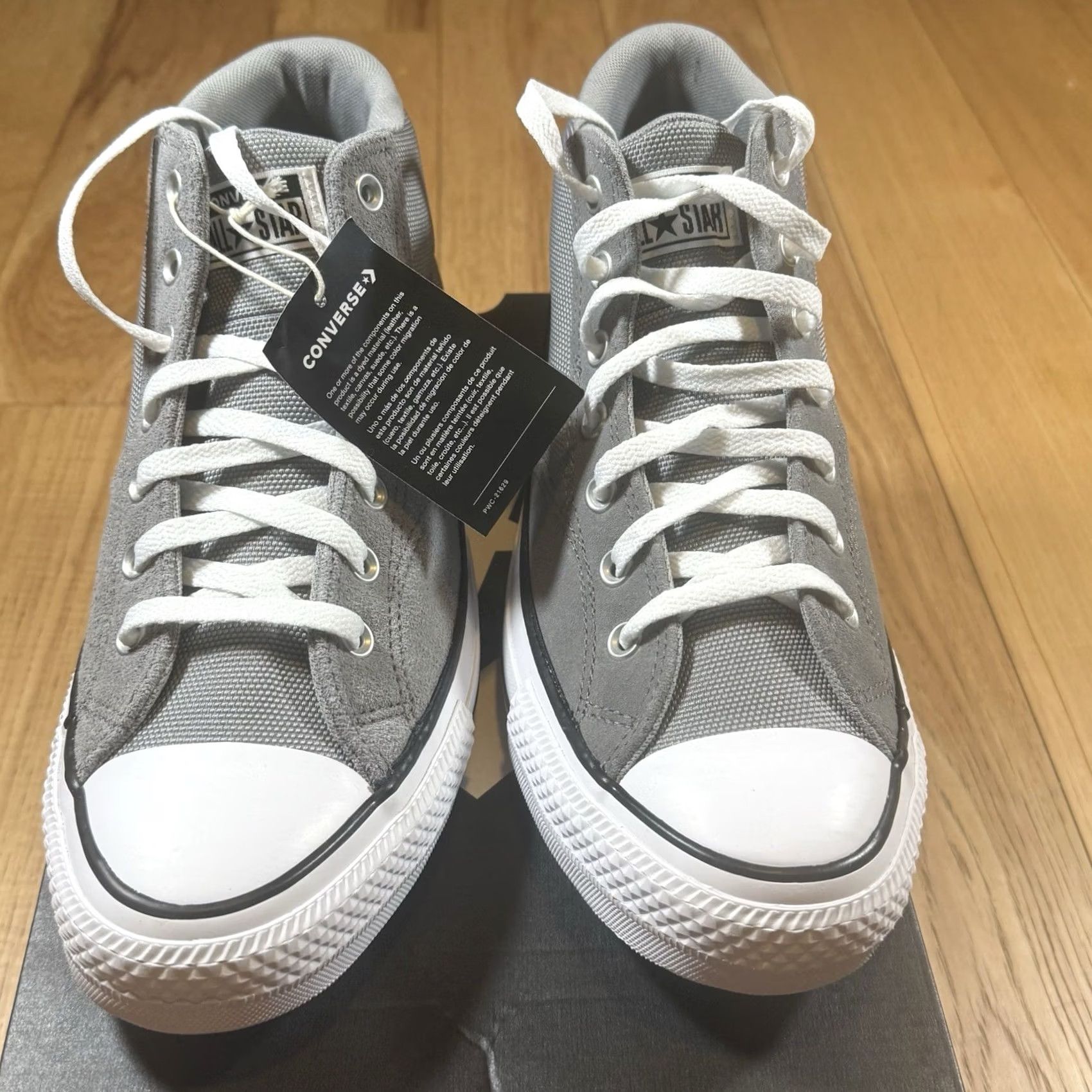 Converse Converse Chuck Taylor All Star Street Mid Mens 11.5 Multicolor Classic Sneaker Shoes CTAS Malden Street Grey Mid Top Shoe Mens 11.5 90s? Size US 12 / EU 45 - 4 Thumbnail