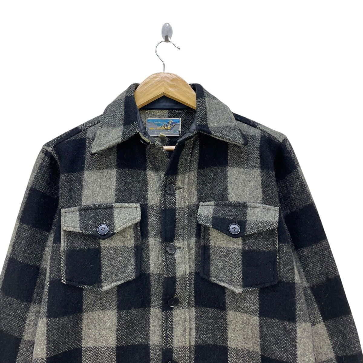 Vintage 🔥Vintage 80s MT Cook Plaid Woolblend Shirt Jacket Size US M / EU 48-50 / 2 - 3 Thumbnail
