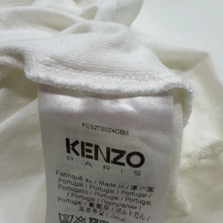Kenzo Kenzo Poppy Flower Embroidered T-Shirt -2507 Size XS / US 0-2 / IT 36-38 - 4 Thumbnail