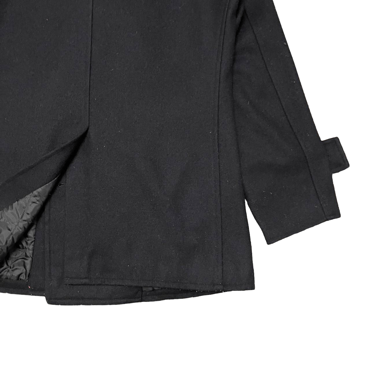 Alpha Industries Vintage Alpha Industries Wool Coat Double Breasted Size US M / EU 48-50 / 2 - 12 Thumbnail