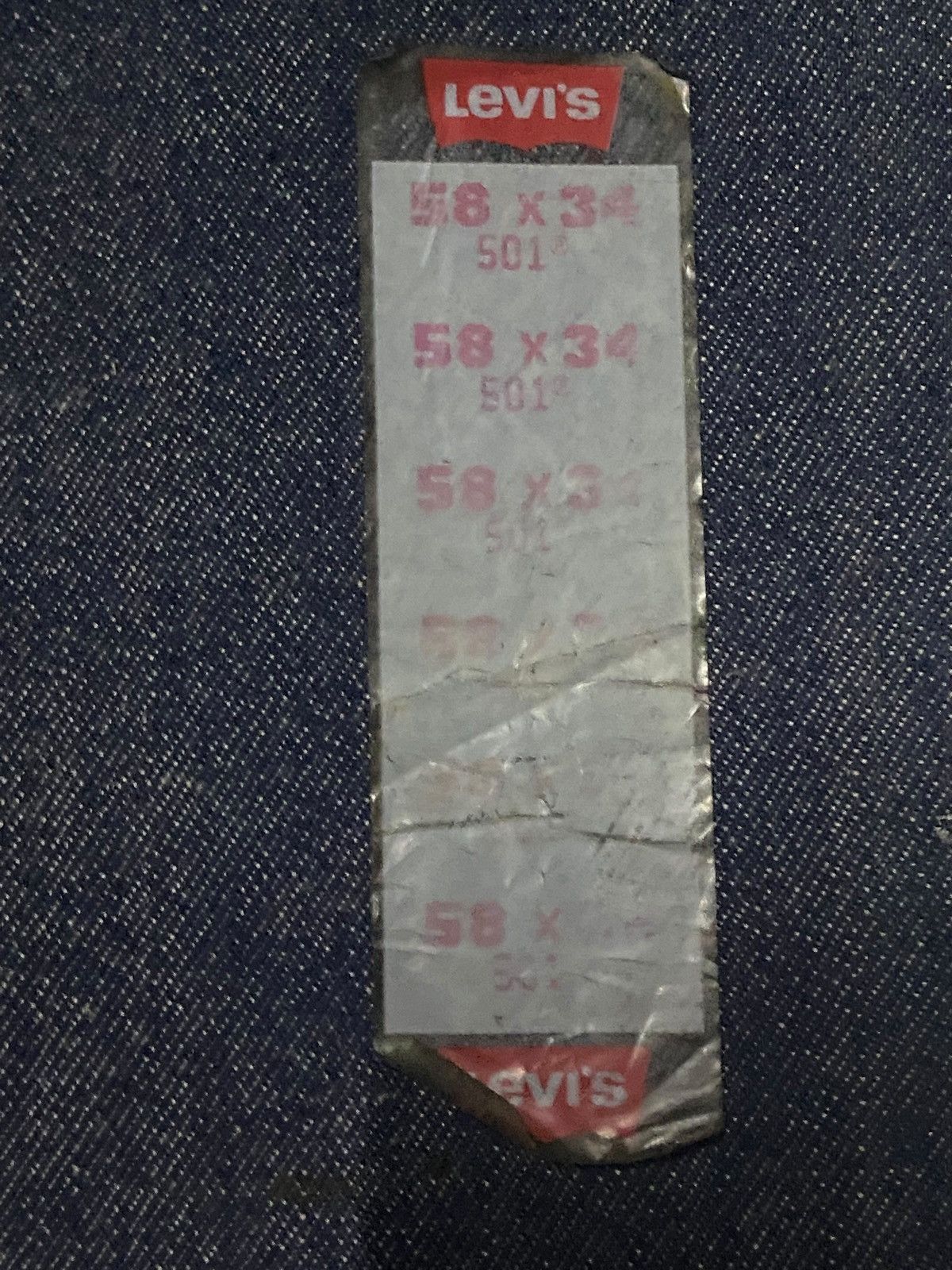 Levi's Size 57 Levis 501xx 90s Big Size ButtonFly 524 DeadStock Size US 44 / EU 60 - 16 Thumbnail