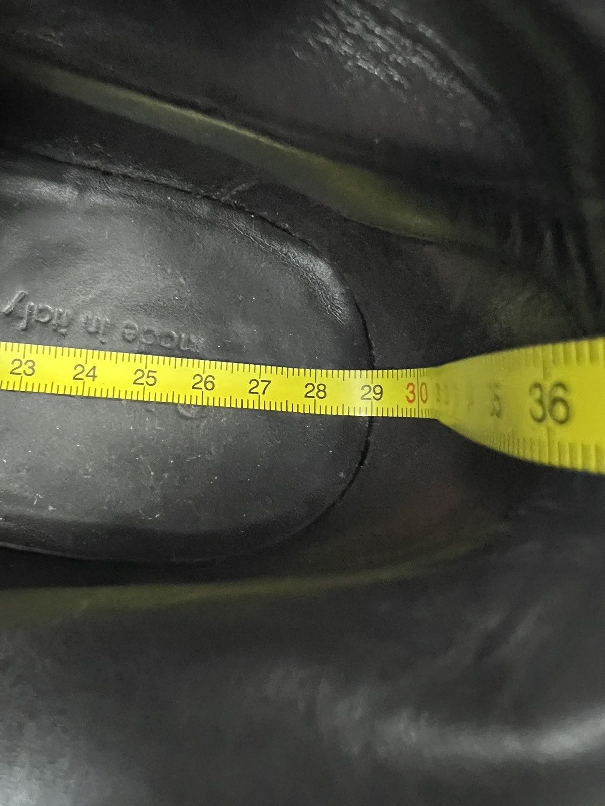 Gucci GUCCI Boots Ankle Leather Shoes Side Zip Straps Black Men’s Size US 7.5 / EU 40-41 - 21 Thumbnail