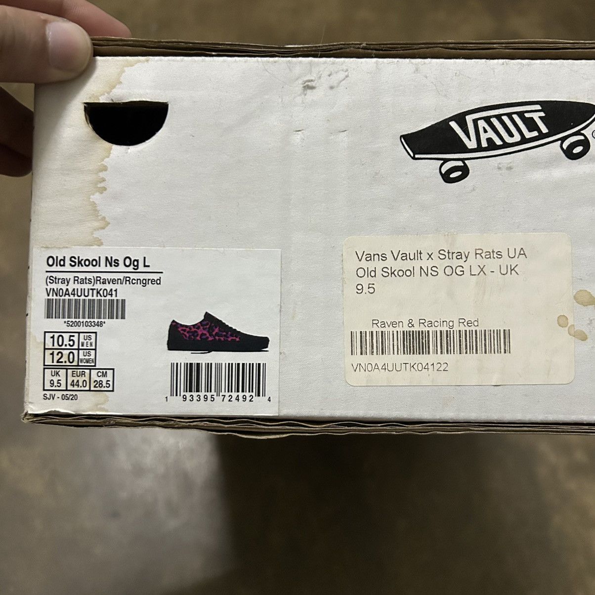 Stray Rats × Vans Vans Vault Old Skool NS Stray Rats Size US 10.5 / EU 43-44 - 6 Thumbnail