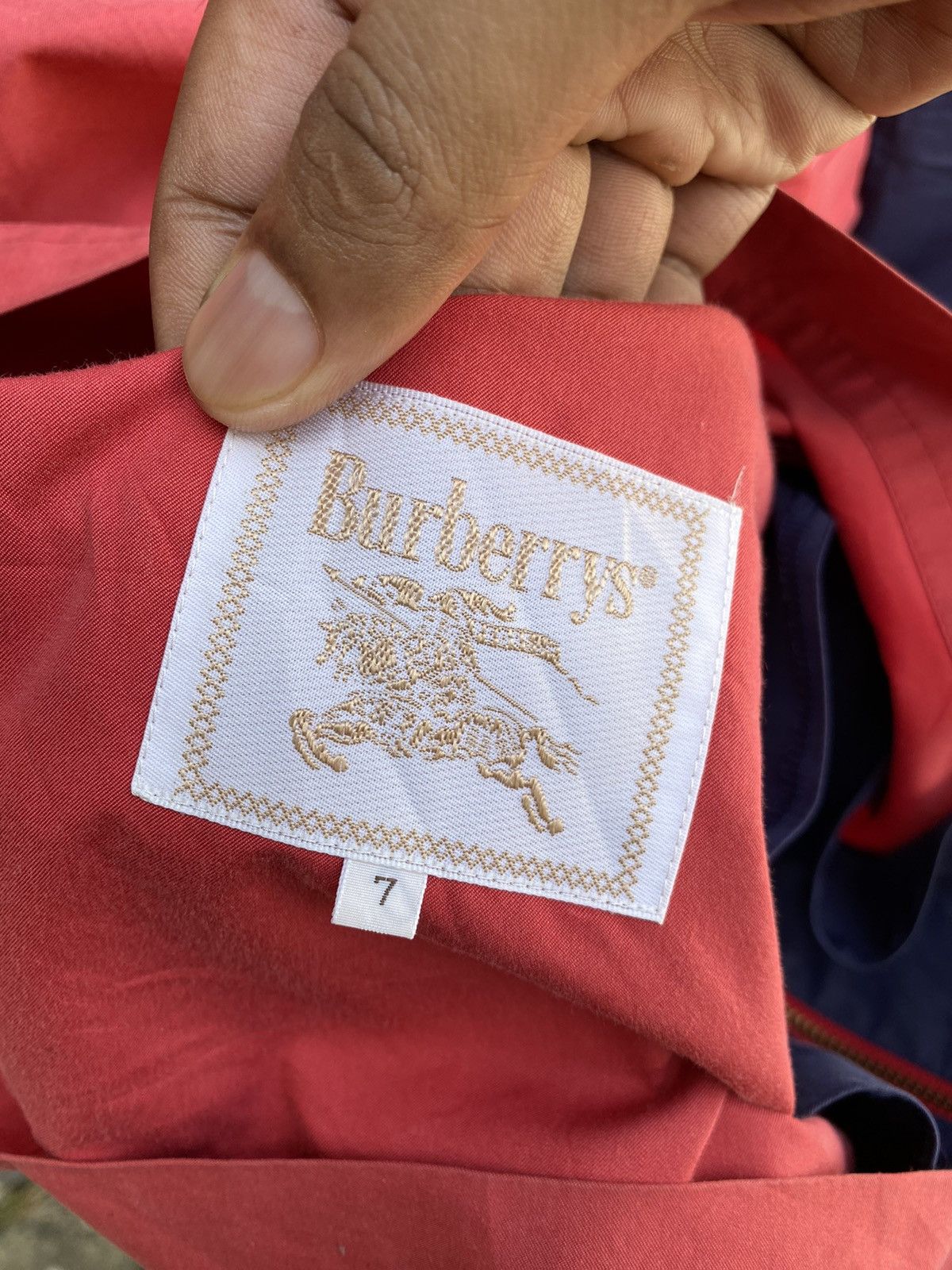 Burberry × Designer × Vintage 🔥 Steals 🔥 Vintage Burberry Parka Jacket Size US L / EU 52-54 / 3 - 9 Thumbnail