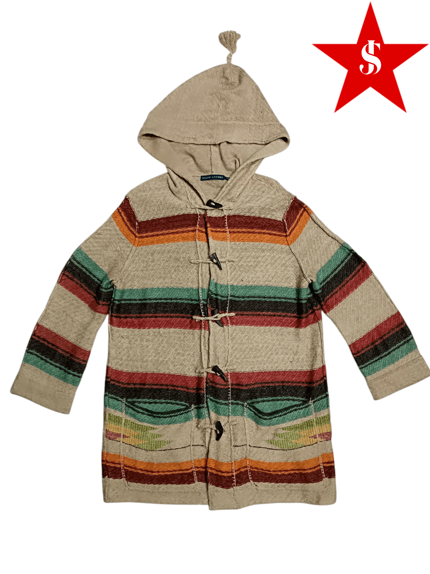 Limited Edition Ralph Lauren Navajo Hand Sweater Cardigan