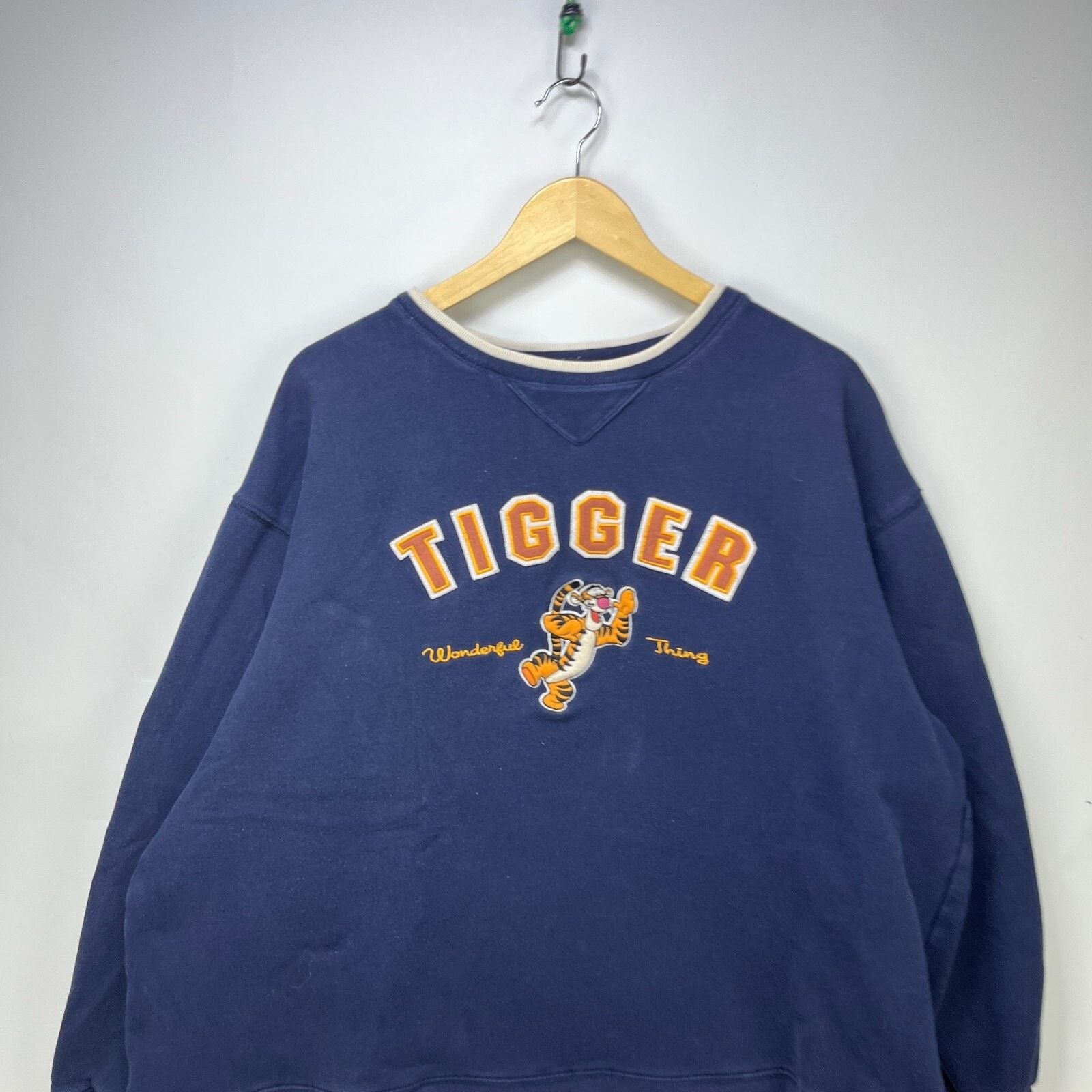 Disney × Vintage Vintage 90s Tigger Winnie The Pooh Disney Sweatshirt 2XL Size US XXL / EU 58 / 5 - 2 Thumbnail