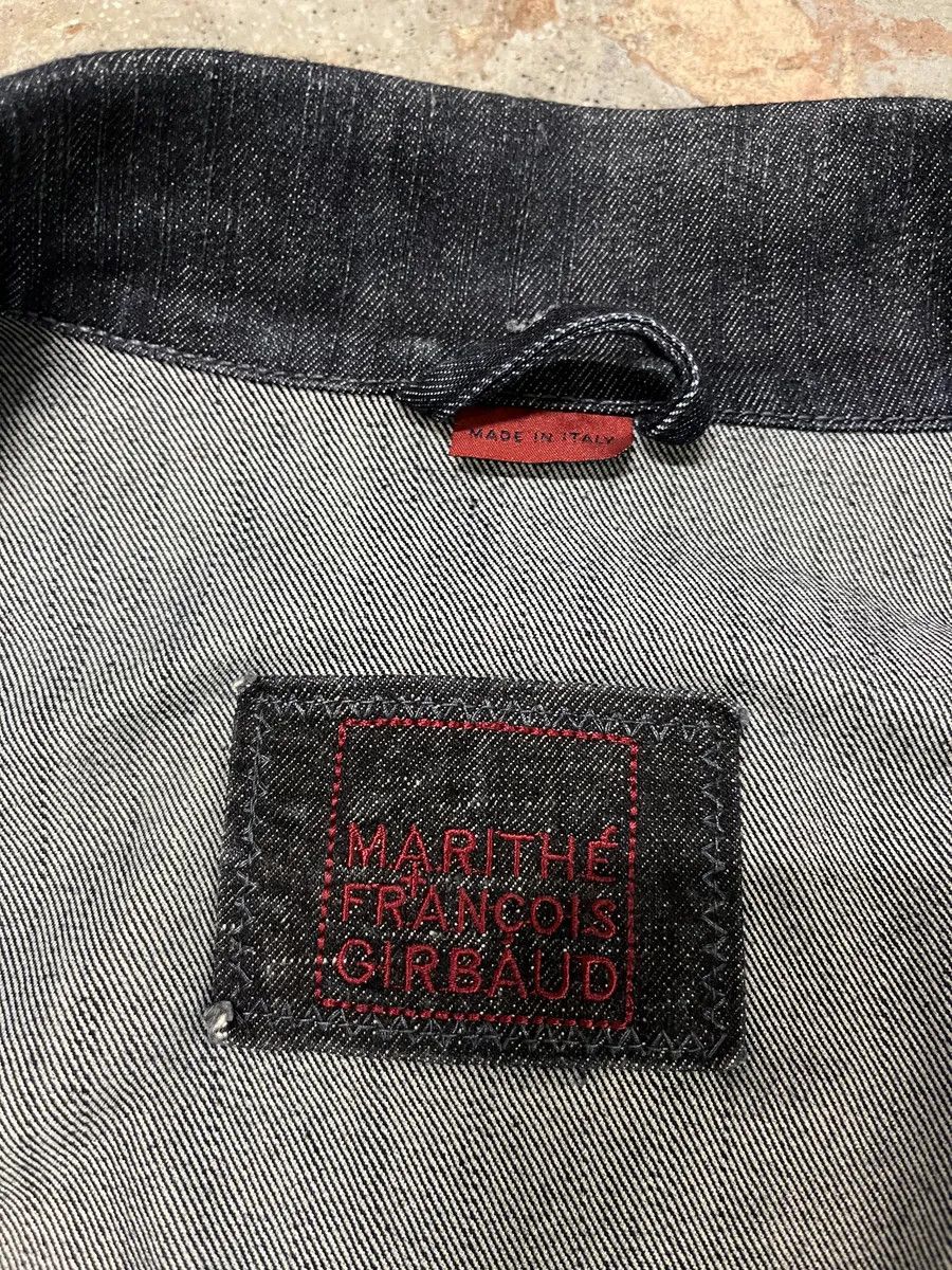 Marithe + Francois Girbaud AW2007 Marithé + François Girbaud Patch Brut Denim Jacket Size US M / EU 48-50 / 2 - 10 Thumbnail