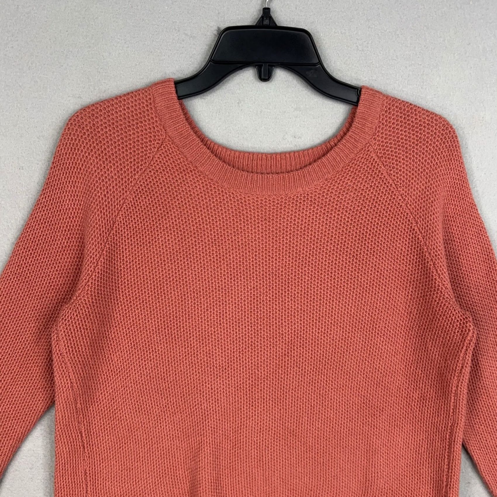 Madewell Madewell Sweater Womens Small Coral Province Cross Back Pullover Tulip Minimal Size S / US 4 / IT 40 - 2 Thumbnail