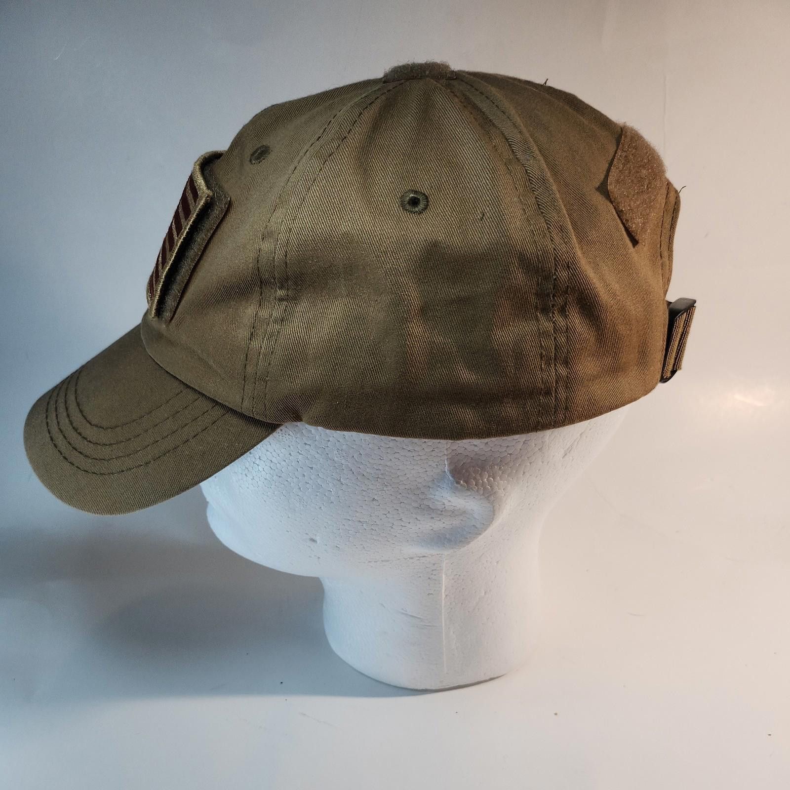 Connor McKnight USA Flag Punisher ROTHCO Patch Strap Hat Green Adjustable Size ONE SIZE - 2 Thumbnail
