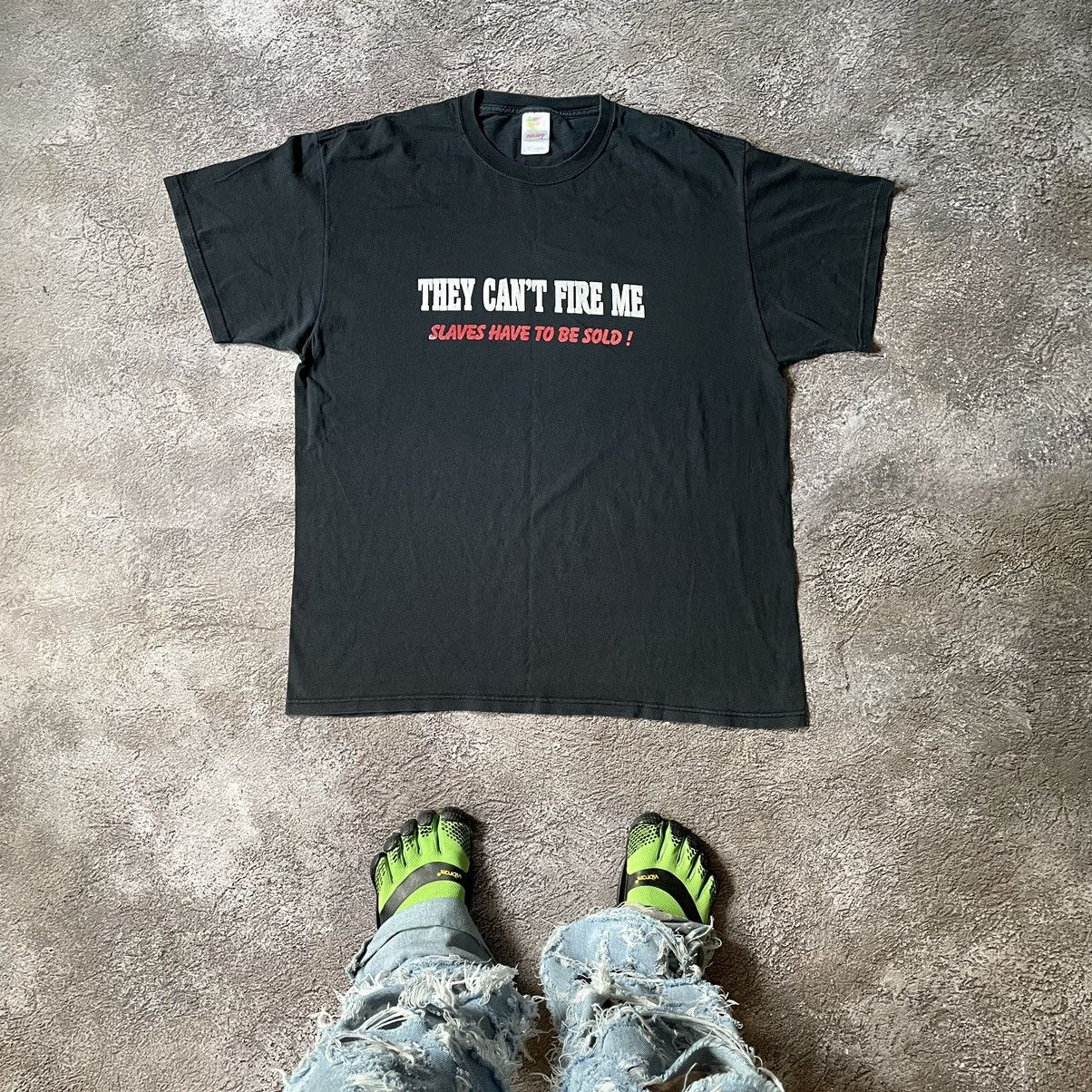Vintage Vintage Y2K Graphic Tee Funny Logo Streetwear Skate Boxy XL Size US XL / EU 56 / 4 - 1 Thumbnail