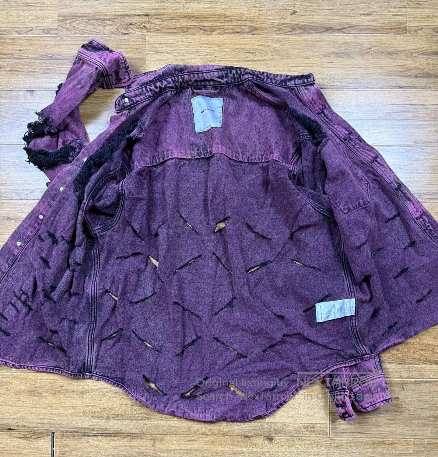 Other Purple Denim Couples Jacket. Size S / US 4 / IT 40 - 3 Thumbnail