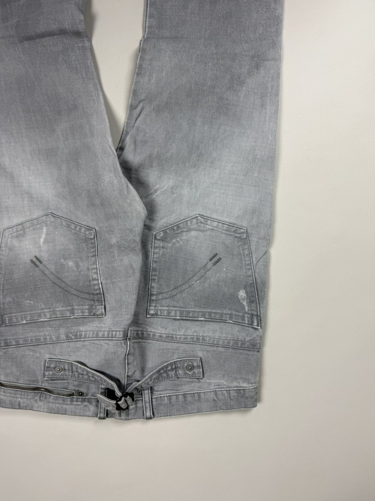 Neil Barrett Neil Barrett Men’s Back Buckle Distressed Denim Jeans Size US 34 / EU 50 - 23 Thumbnail