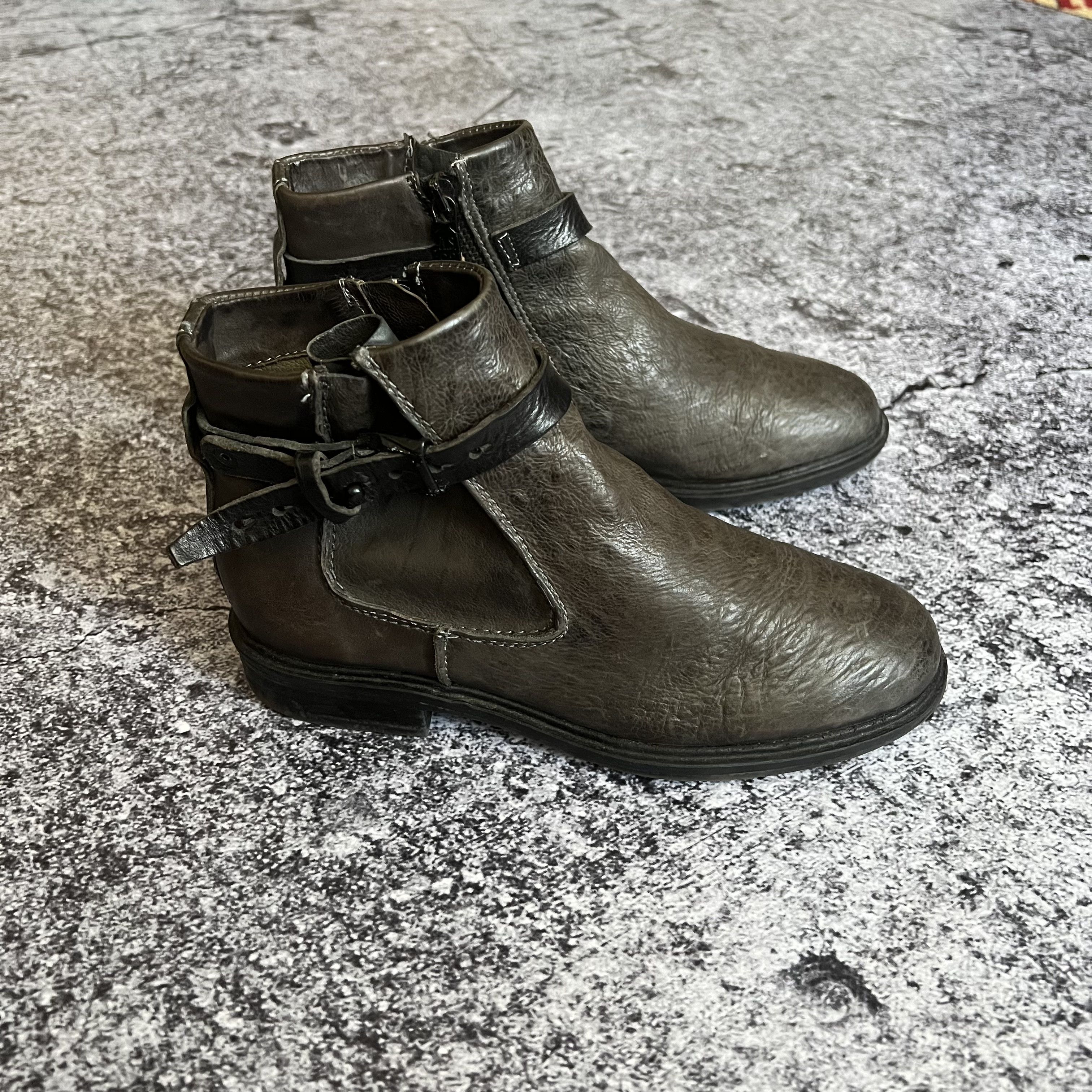 A.S.98 A.S. 98 Boots Shoes Leather Size 37 Size US 7 / IT 37 - 4 Thumbnail