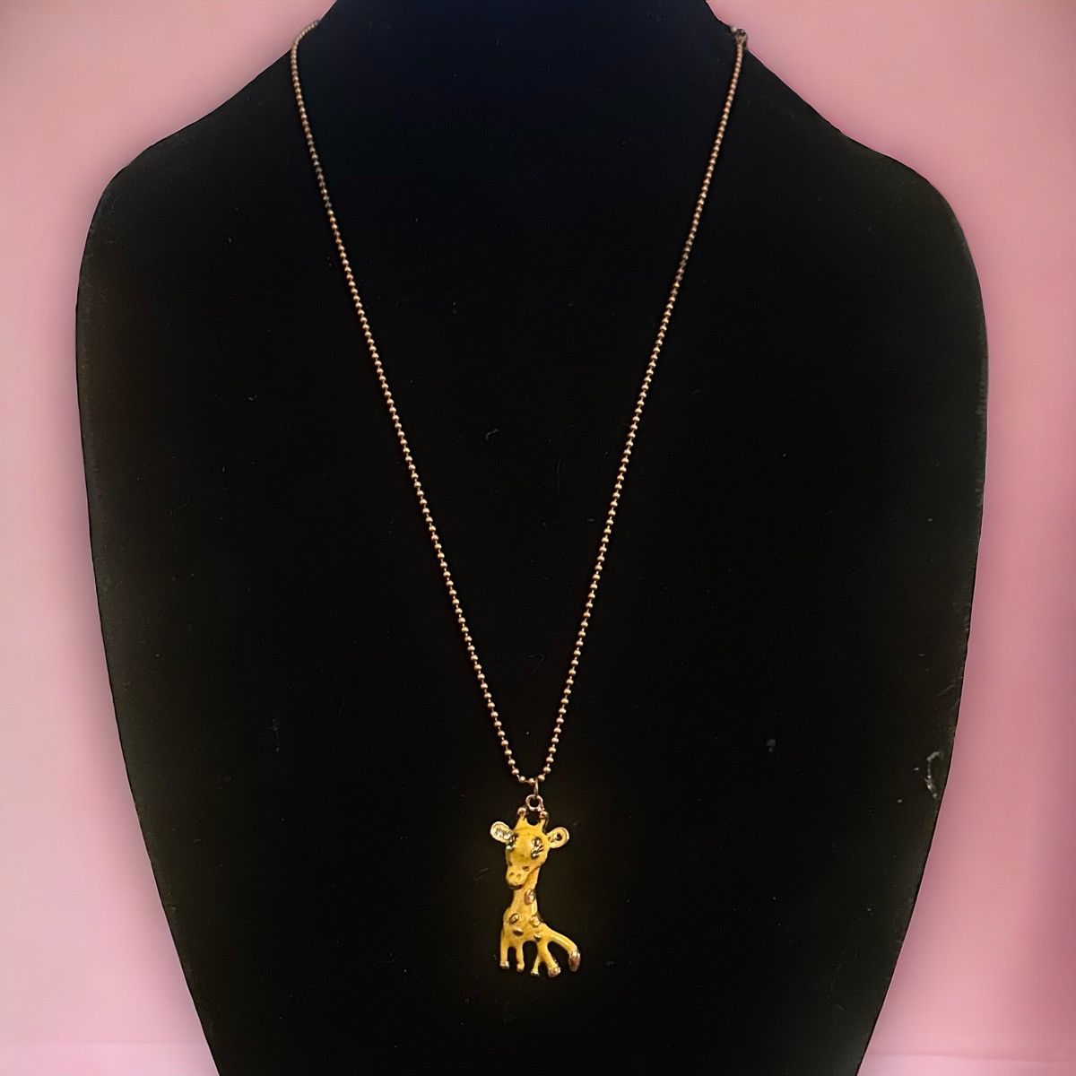 Betsey Johnson Betsey Johnson giraffe pendant necklace Size ONE SIZE - 2 Thumbnail