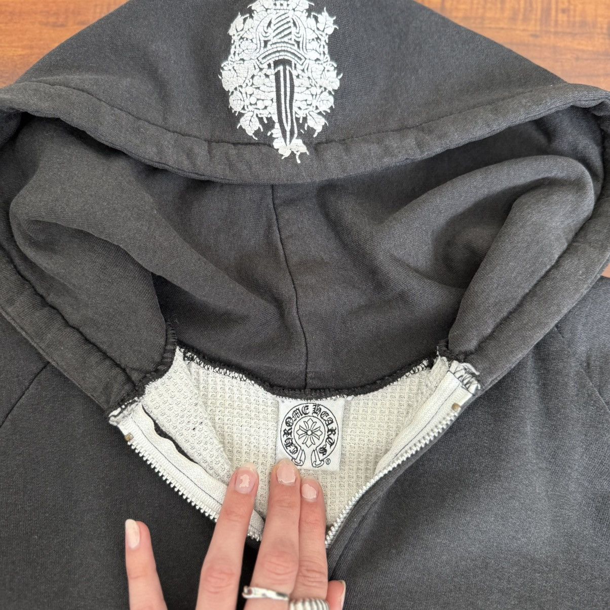 Chrome Hearts vintage thermal chrome hearts zip up Size US XS / EU 42 / 0 - 4 Thumbnail