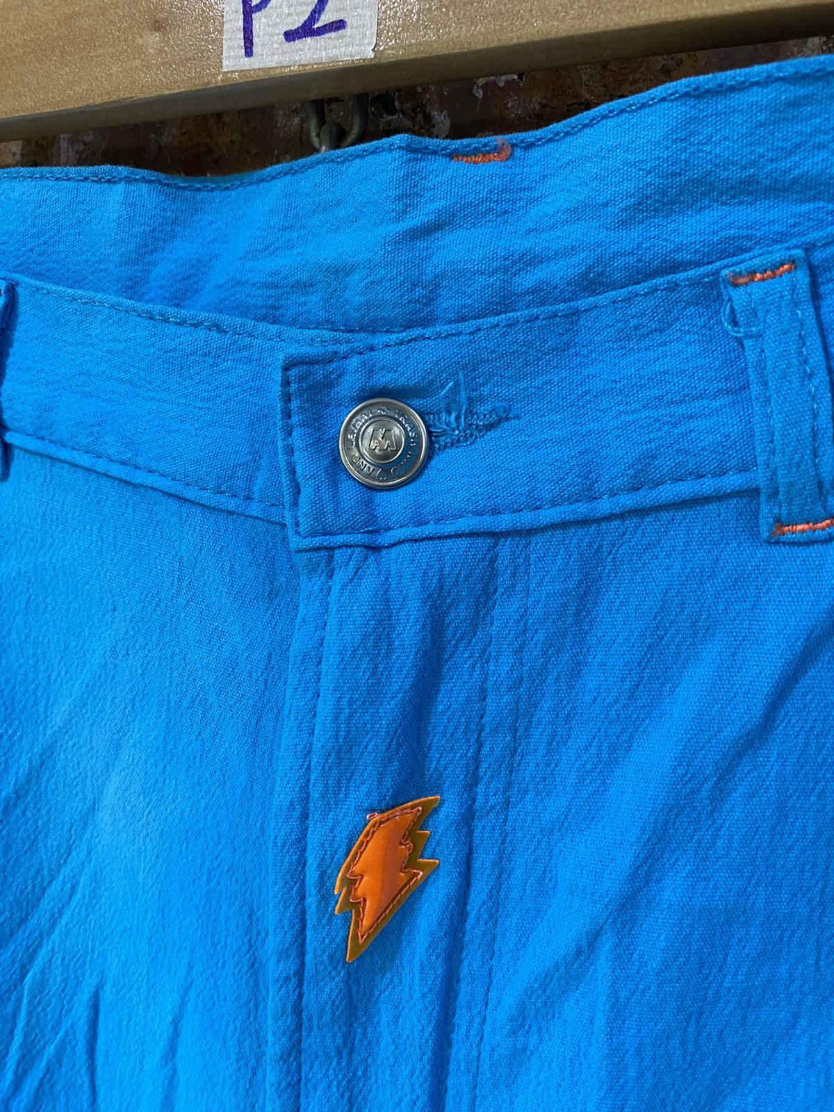 W&LT × Walter Van Beirendonck 1990s W&LT Hem Pocket carpenter light cargo pop pant Size US 33 - 9 Thumbnail