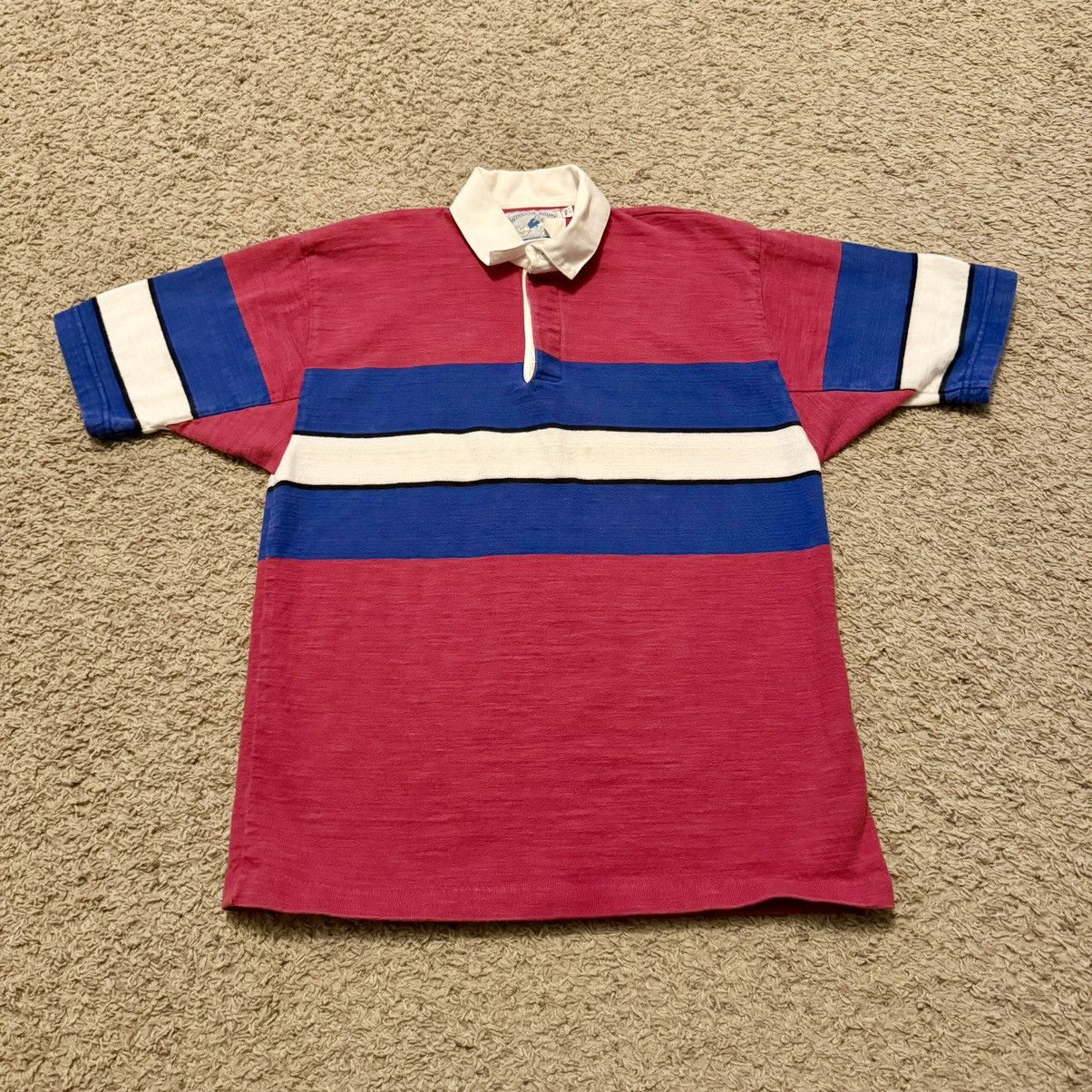 Lands' End VINTAGE 90s LANDS END RUGBY SHIRT! Size US L / EU 52-54 / 3 - 5 Thumbnail